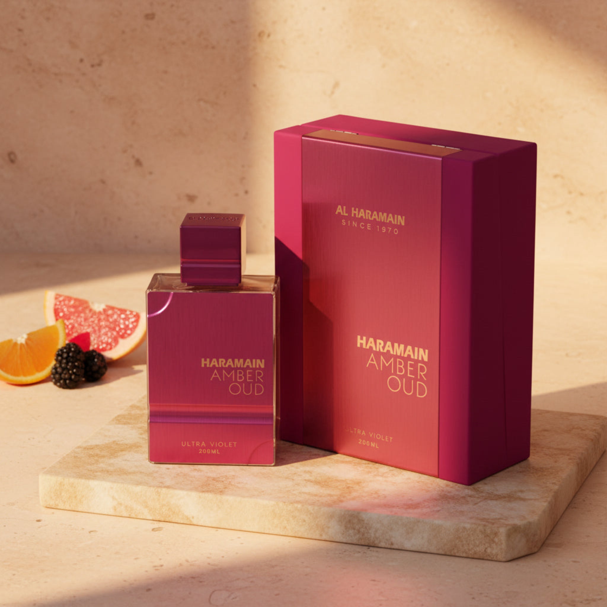 Al Haramain Amber Oud Ultra Violet Eau de Parfum Spray for Women 6.7 oz (New in Retail Box)