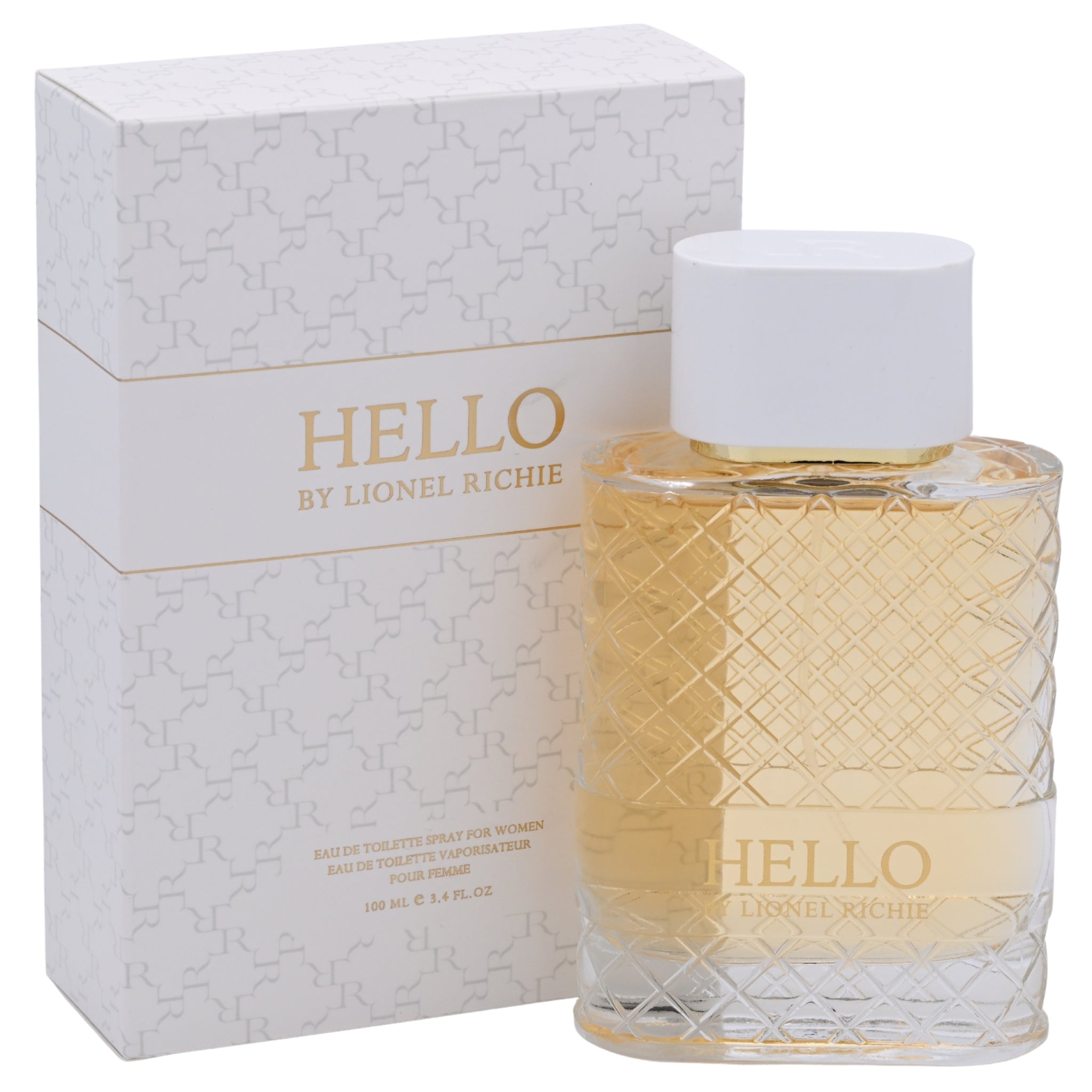 Lionel Richie Hello EDT Spray Women 3.4 oz 100ml, New Box
