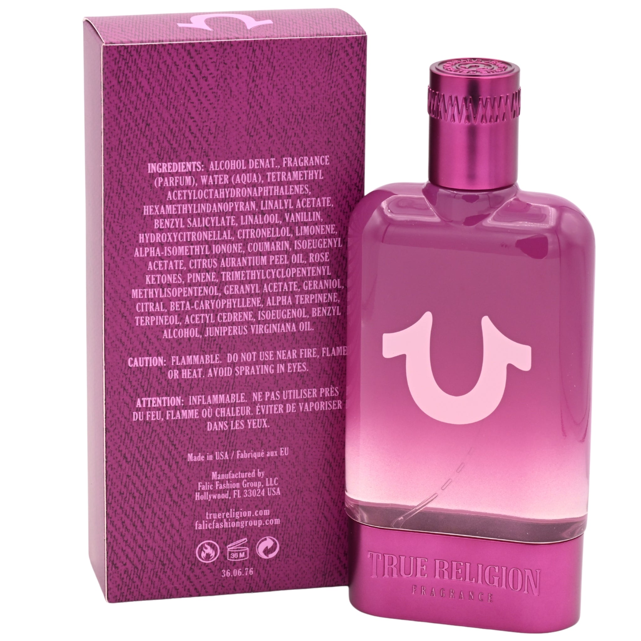 True Religion Always True Femme Eau de Parfum Spray for Women 3.4 oz (