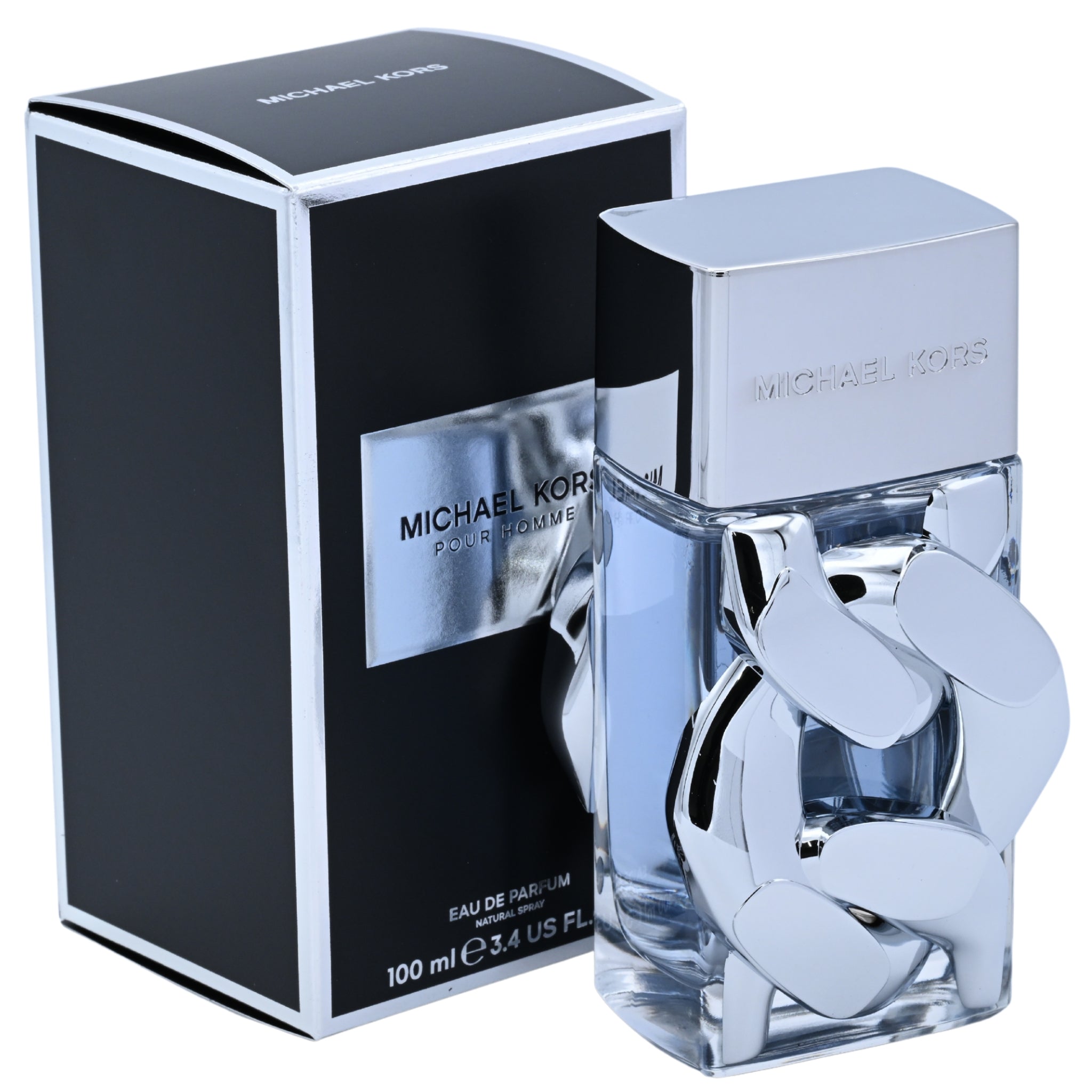 Michael Kors perfume bottle and packaging on a white background