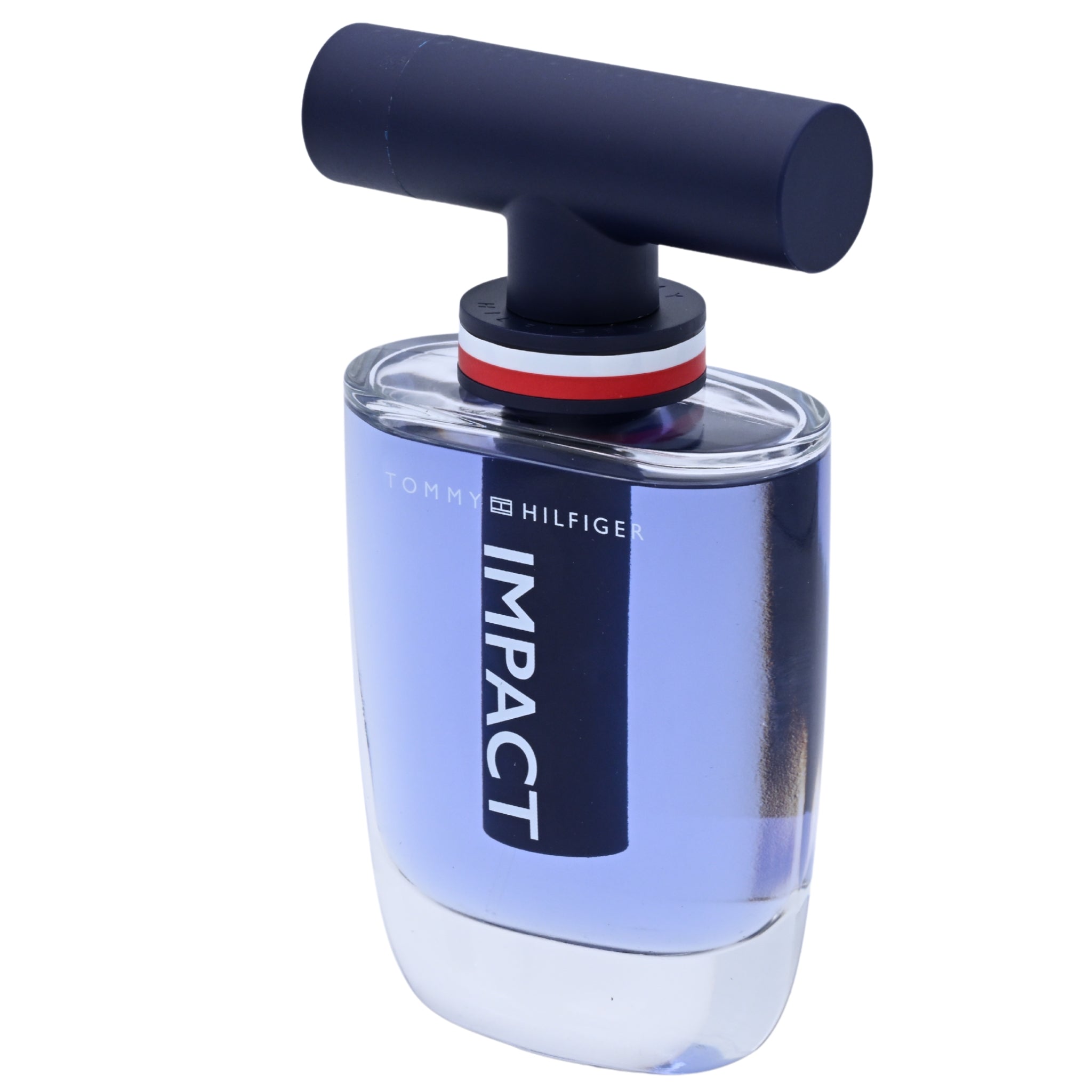 Tommy Hilfiger Impact perfume bottle on a white background