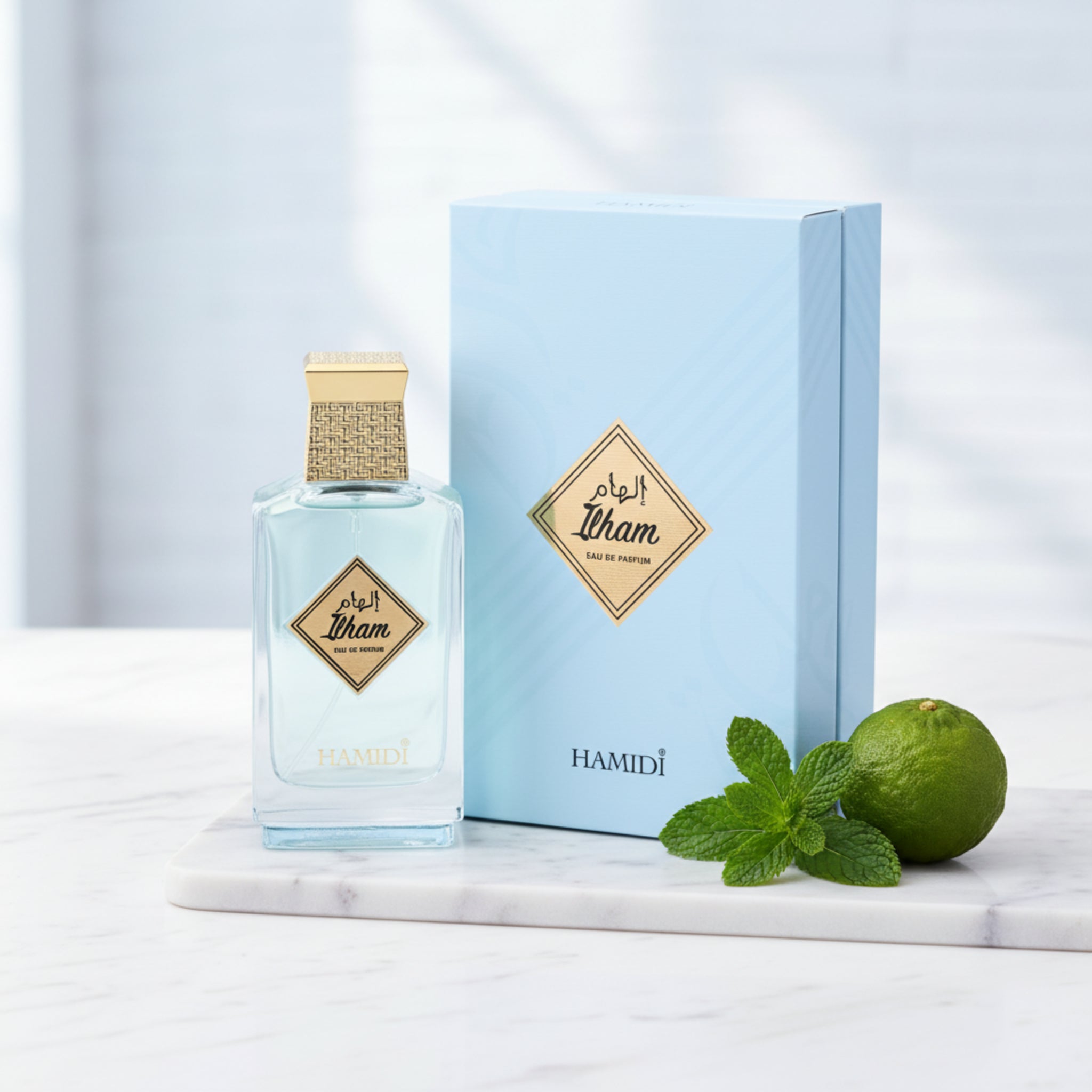 Hamidi Ilham Eau de Parfum (EDP) Spray for Men 3.4 oz (100ml)
