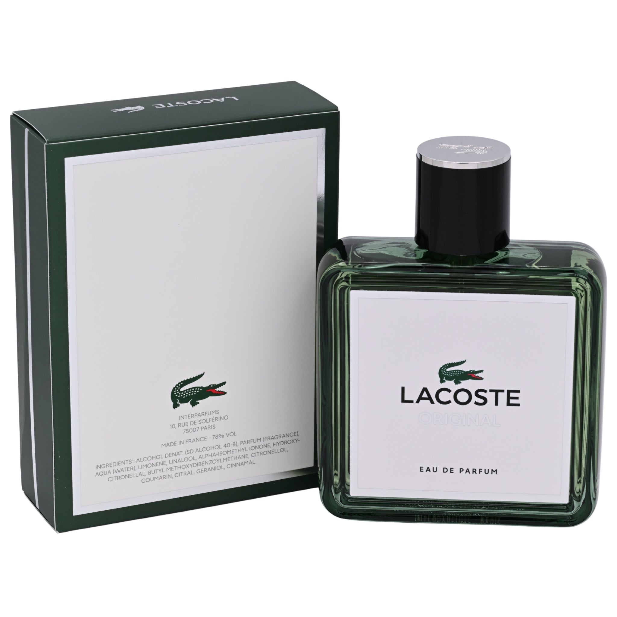 Lacoste Original Eau de Parfum Spray for Men 3.4 oz (100 ml) by Lacoste