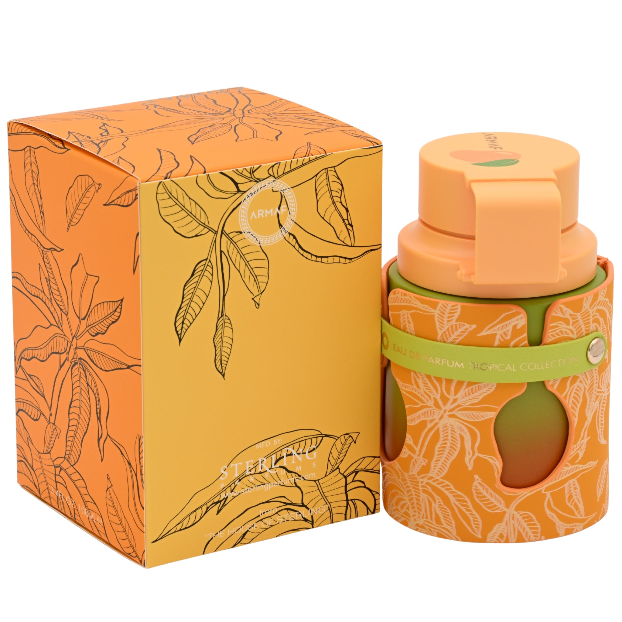 Armaf Odyssey Go Mango Eau de Parfum Spray Unisex 3.4 oz (100 ml) New Retail Box