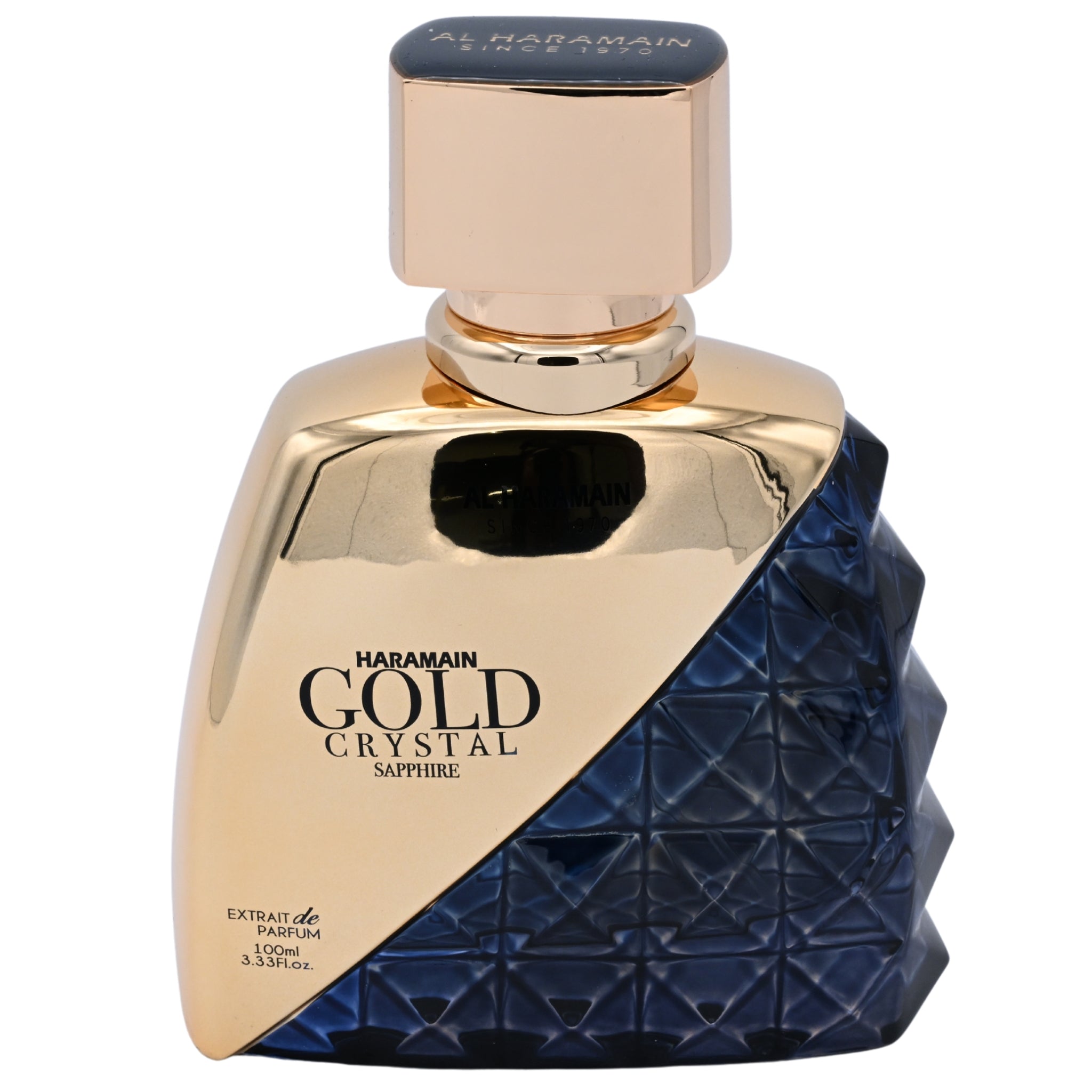 Al Haramain Gold Crystal Sapphire Eau de Parfum (EDP) Unisex Spray 3.3 oz