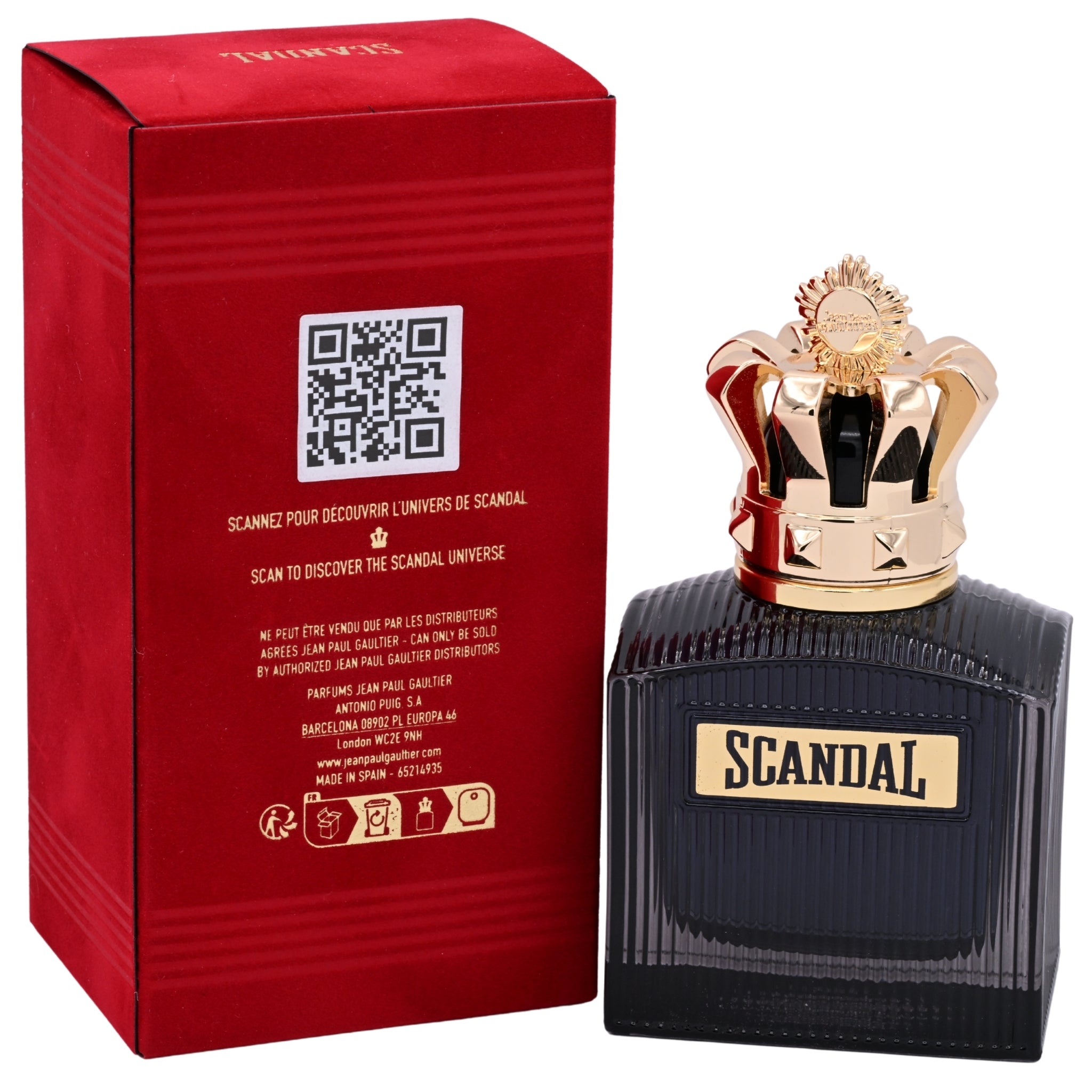 Jean Paul Gaultier Scandal Pour Homme Intense EDP Spray Men 3.4 oz 100ml