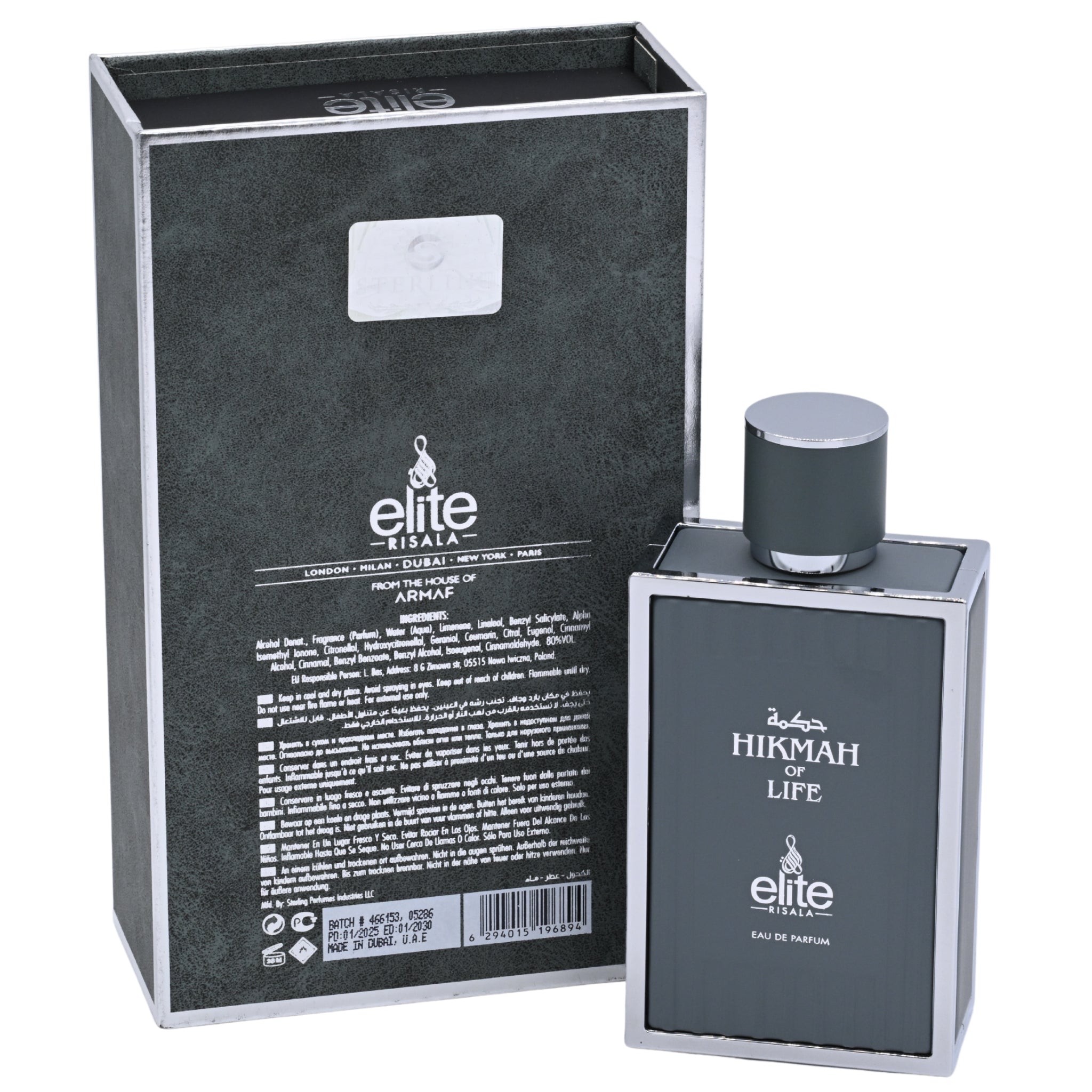 Risala Elite Hikmah Of Life EDP Spray Men 3.4 oz 100ml