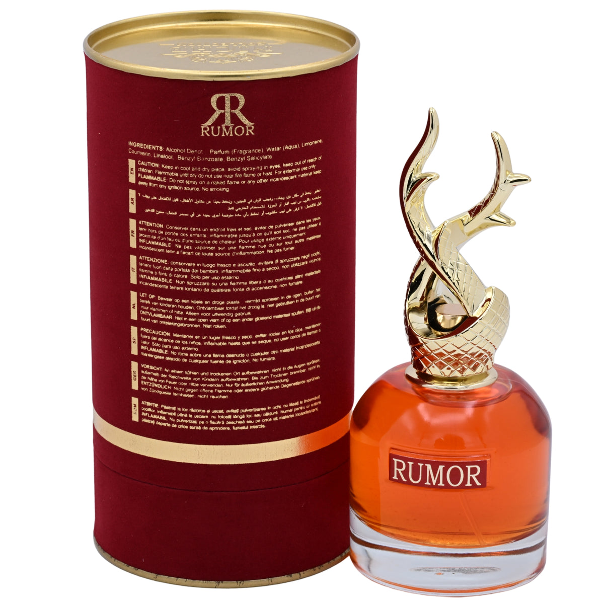 Khalis Niche Collection Rumour EDP Spray Women 3.4 oz 100ml New Box