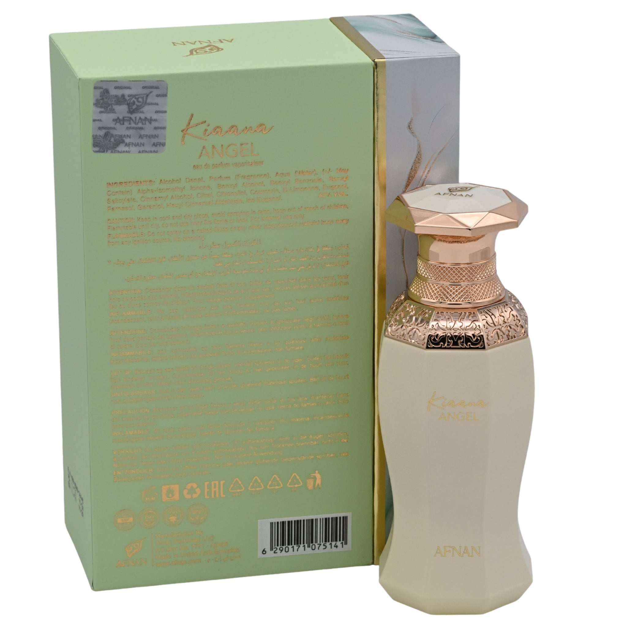 AFNAN Kiaana Angel Eau de Parfum (EDP) Spray for Women 3.4 oz / 100 ml