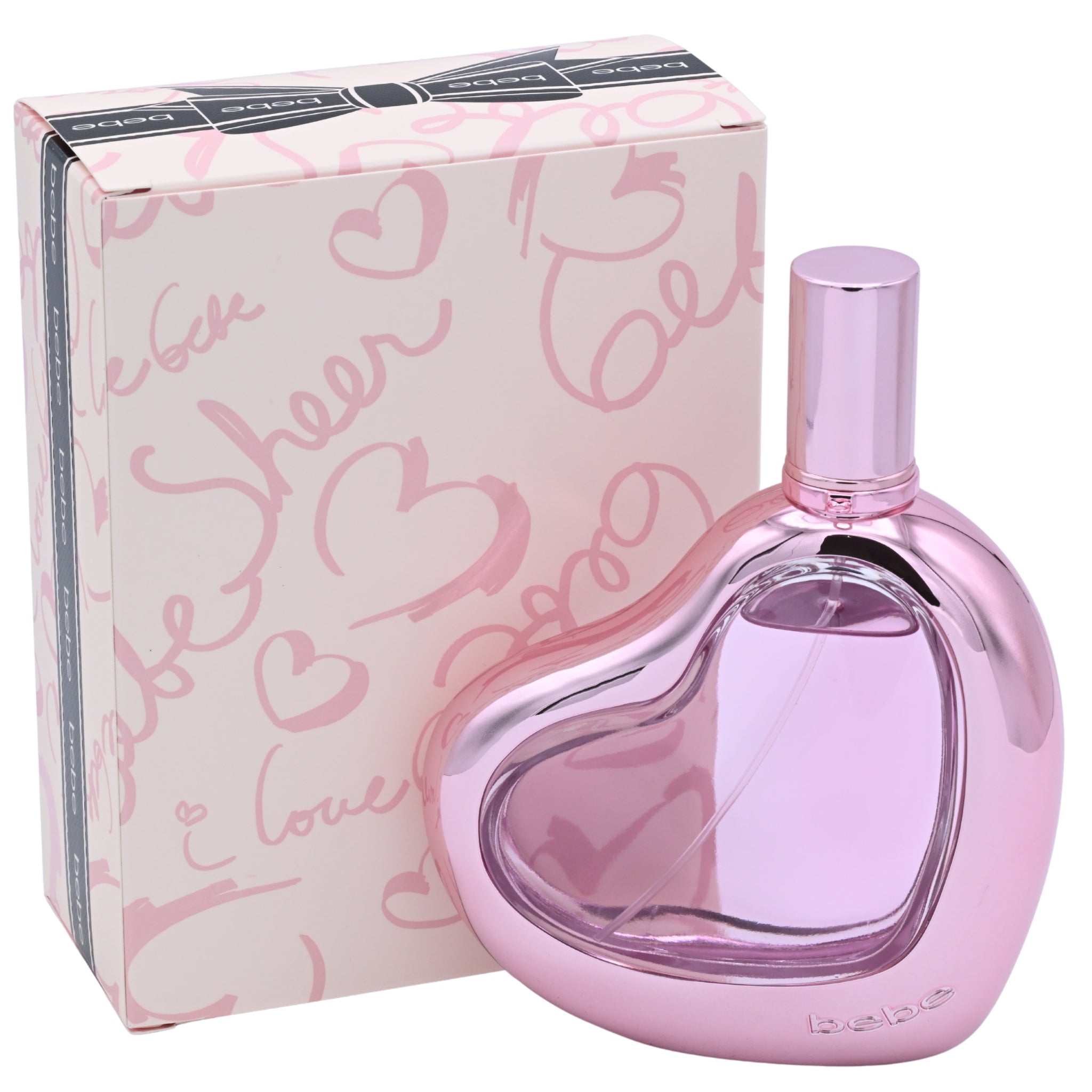 BEBE SHEER by Bebe 3.4 oz Perfume for Women 3.3 Spray EDP NEW IN BOX