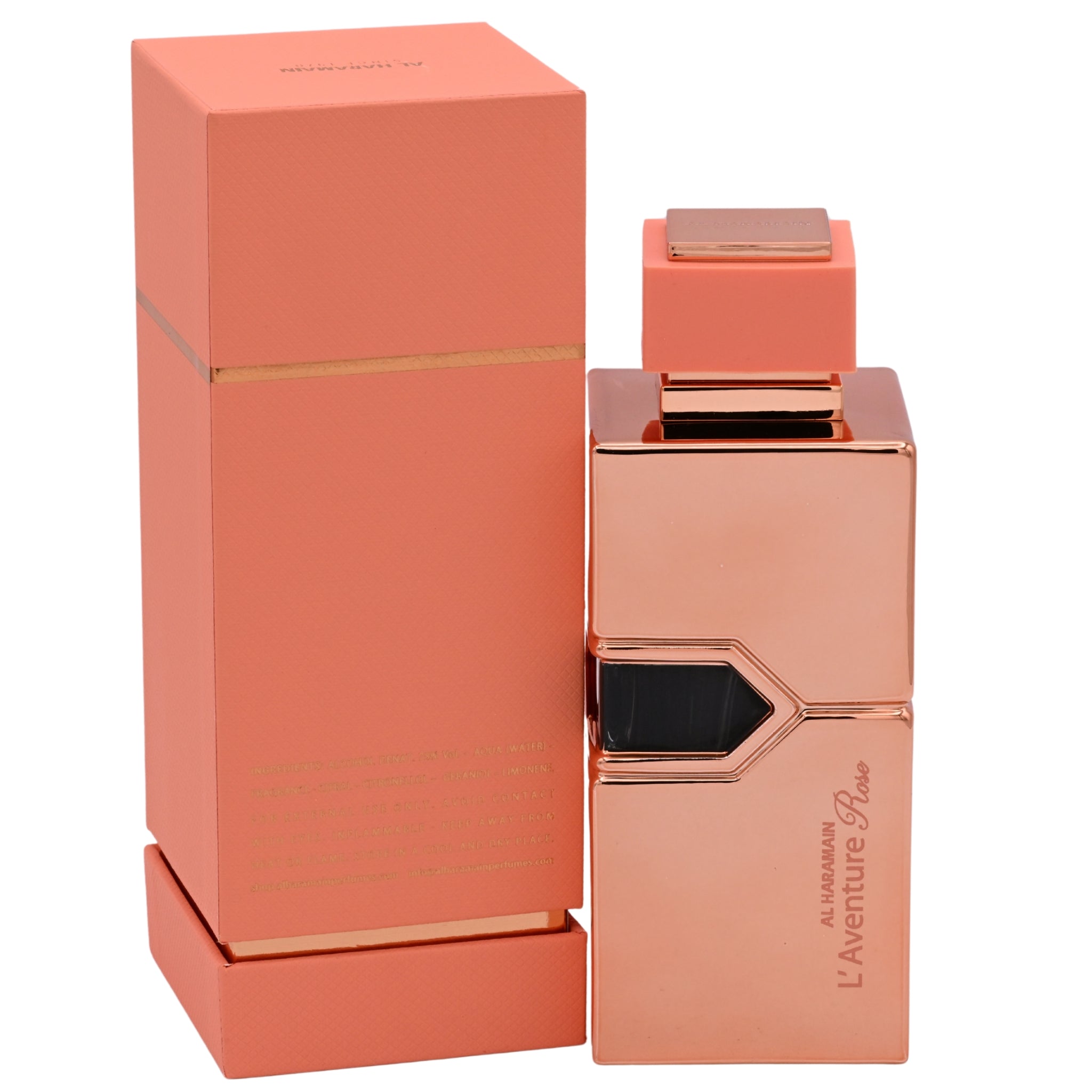 Al Haramain L'Aventure Rose Eau de Parfum Spray for Women 6.76 fl oz (200 ml)