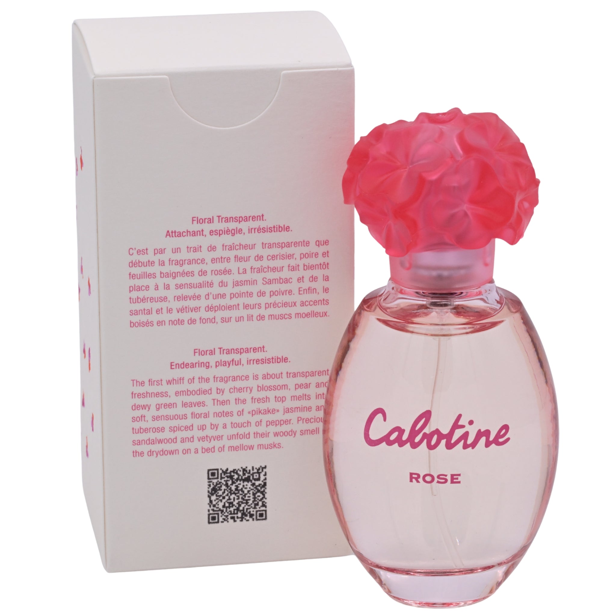 Parfums Grès Cabotine Rose Eau de Toilette Spray for Women, 1.7 fl oz (50 ml) - New Retail Box