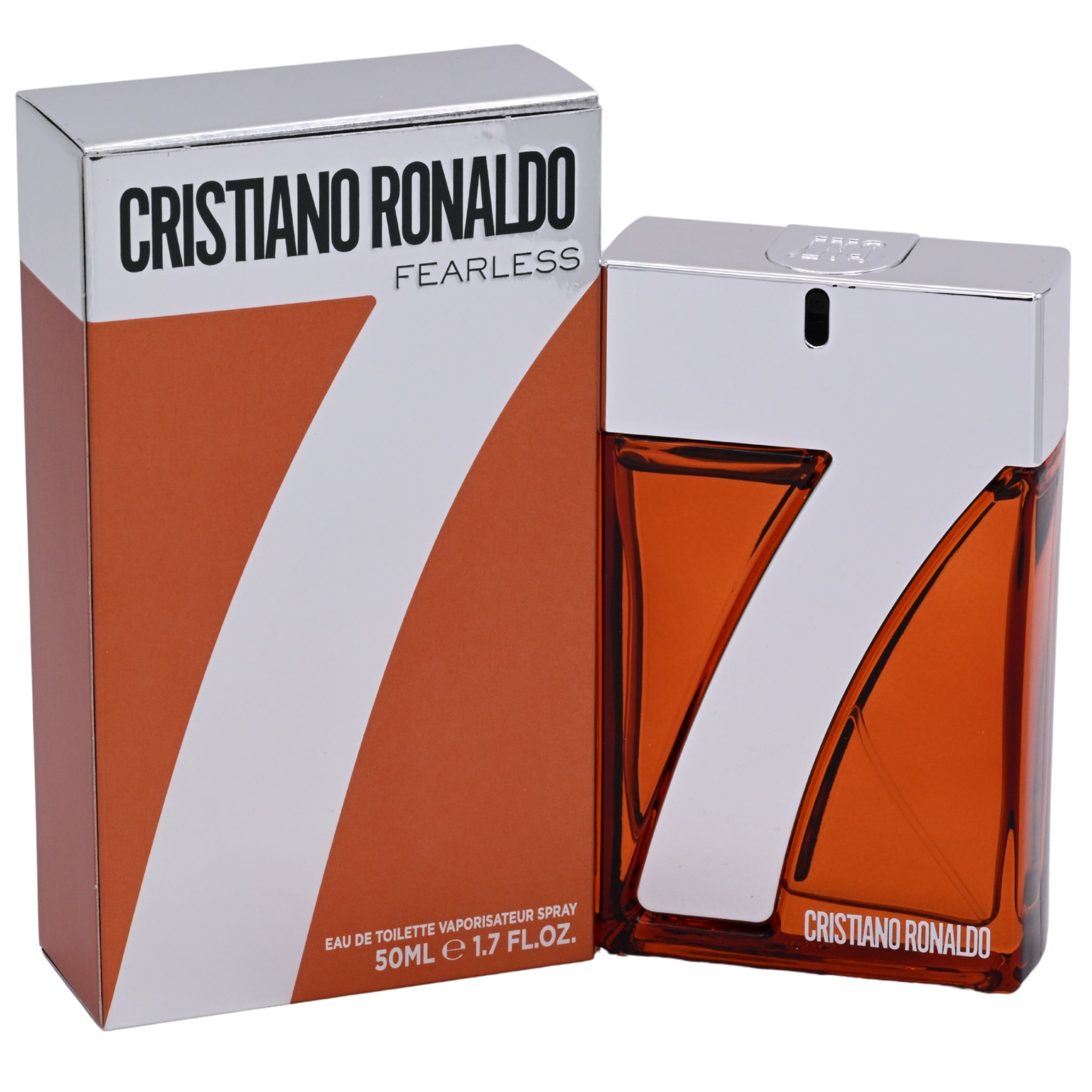 Cristiano Ronaldo CR7 Fearless Eau de Toilette (EDT) Spray for Men 1.7 oz (50 ml)