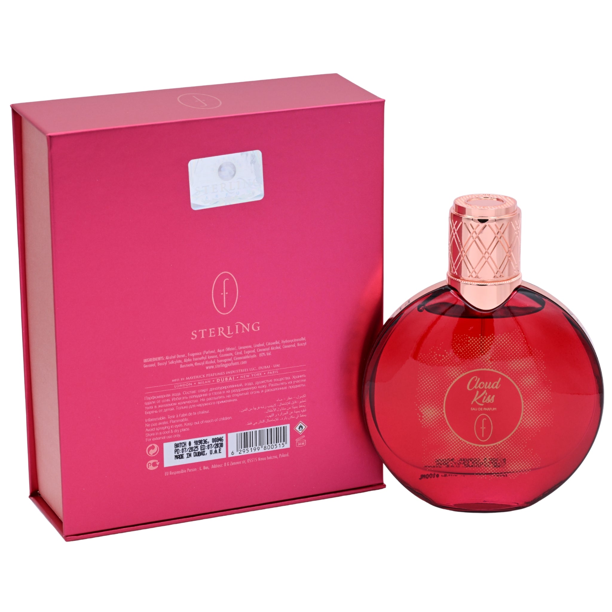Flavia Cloud Kiss Eau de Parfum Spray for Women 3.4 oz (100 ml) by Flavia