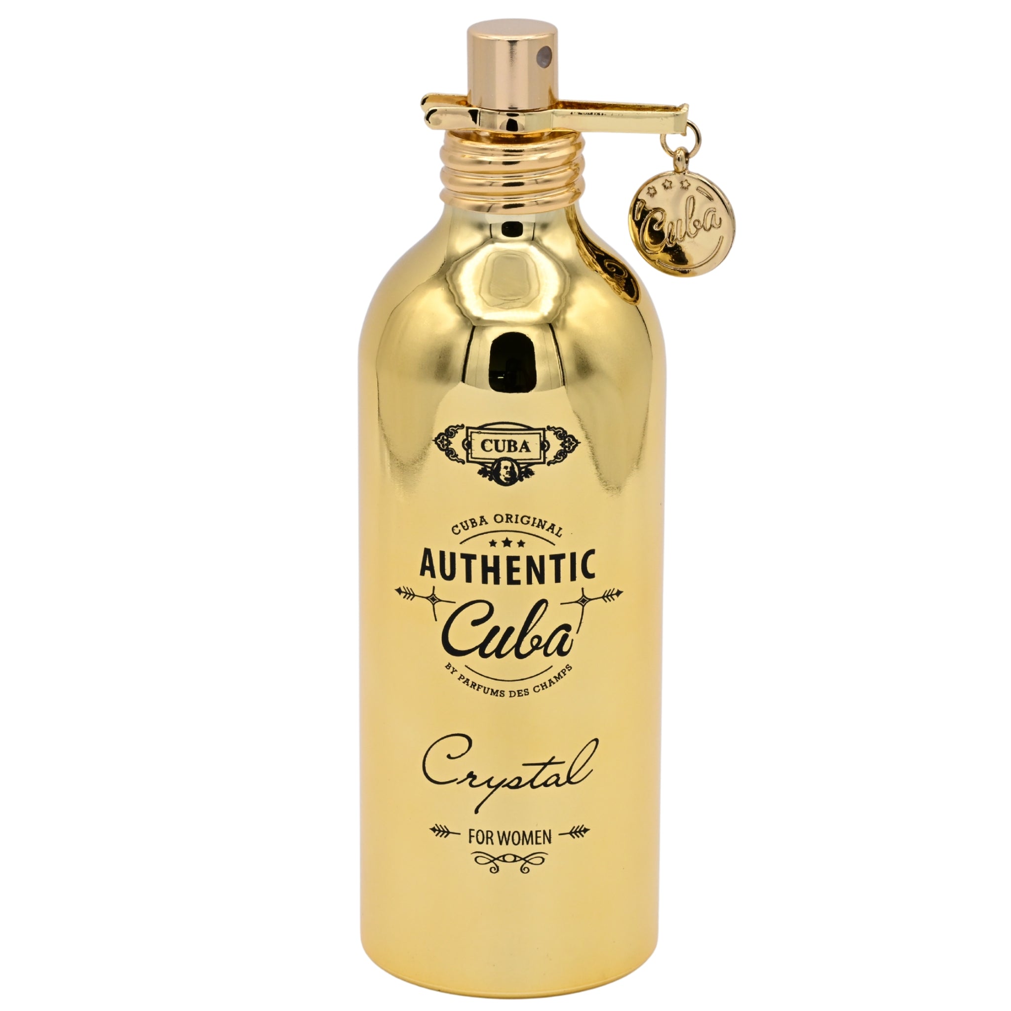 Cuba Authentic Crystal Eau de Parfum Spray for Women 3.3 oz (100 ml) by Cuba