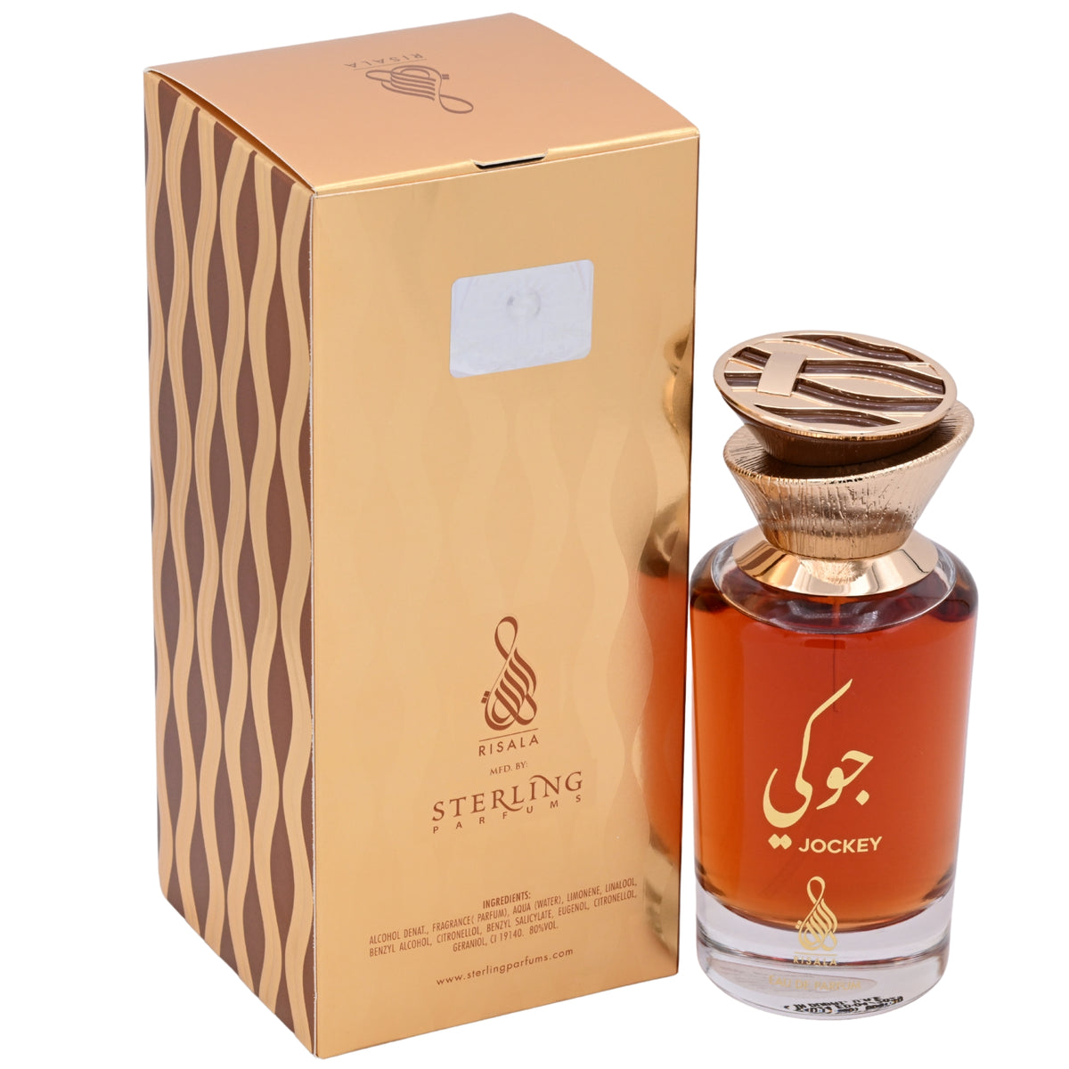 Risala Jockey Eau de Parfum (EDP) Unisex Spray 3.3 oz / 100 ml New Retail Box