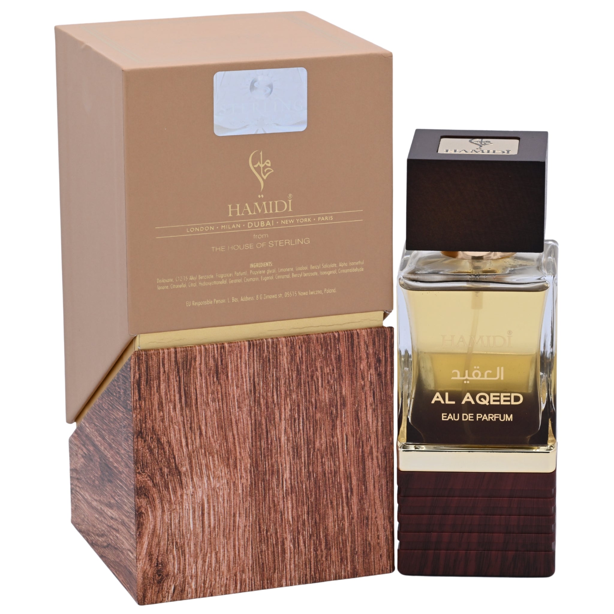 Hamidi Al Aqeed EDP Spray Unisex 3.4 oz 100ml New Box