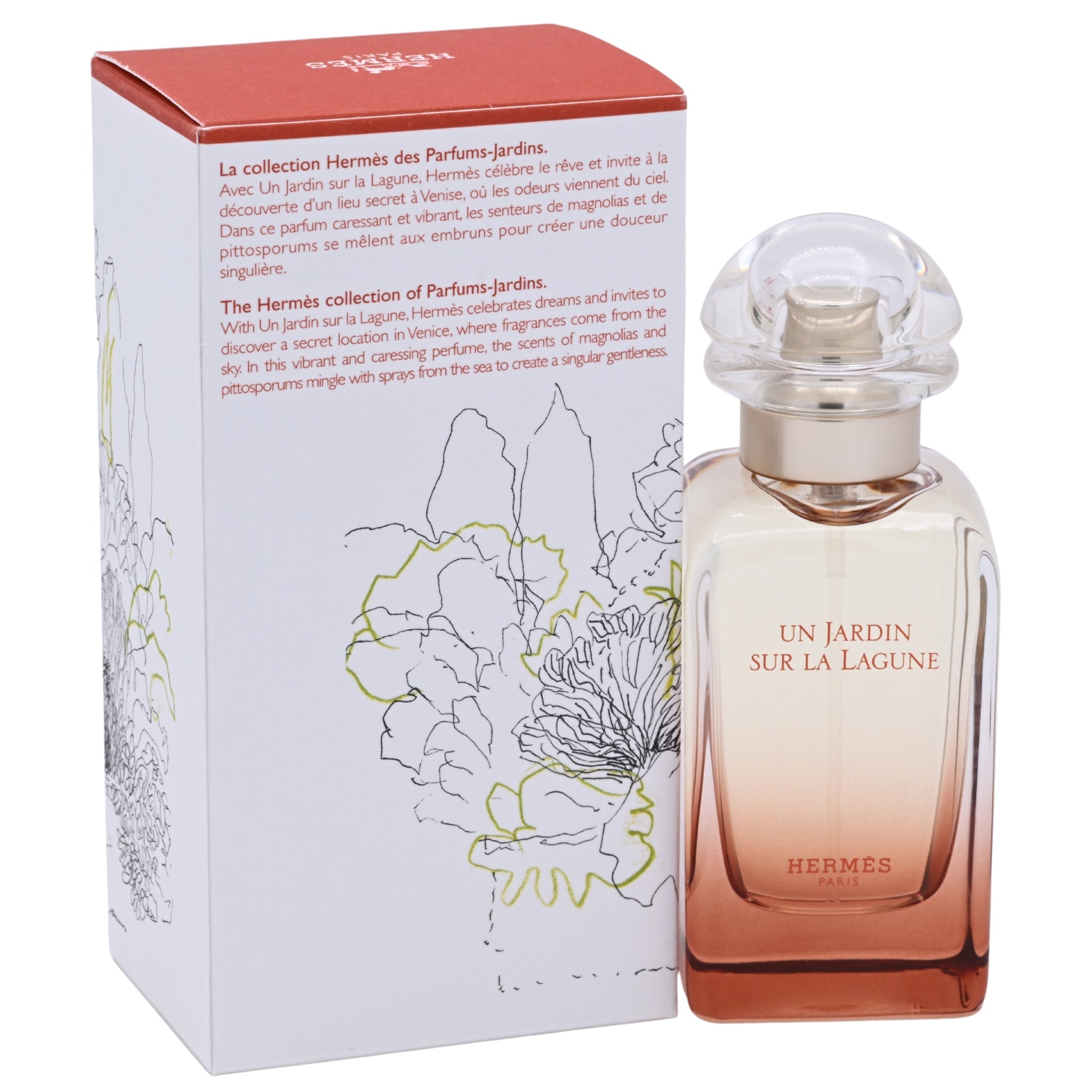 Hermes Un Jardin Sur La Lagune EDT Spray Unisex 1.6 oz 50ml New Box