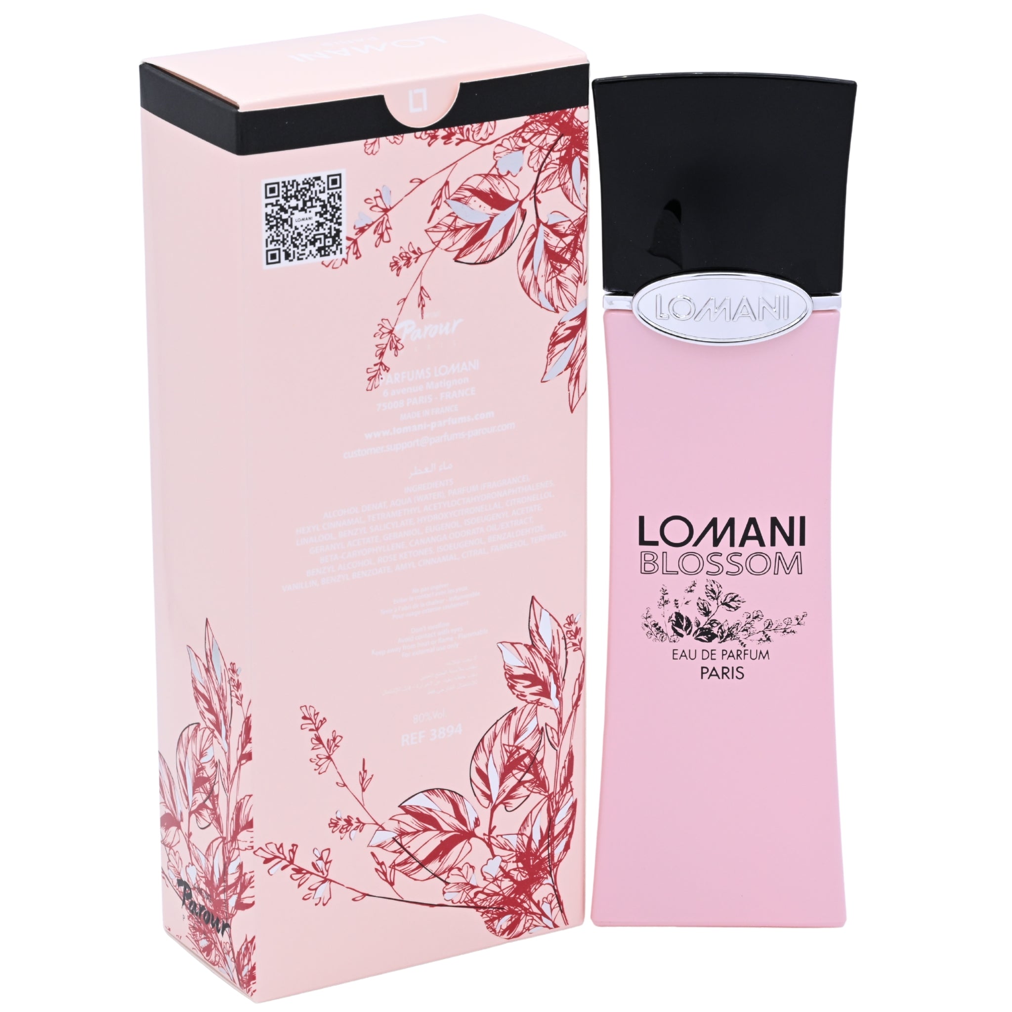 Lomani Blossom Eau de Parfum Spray for Women 3.3 oz (100 mL) New Retail Box