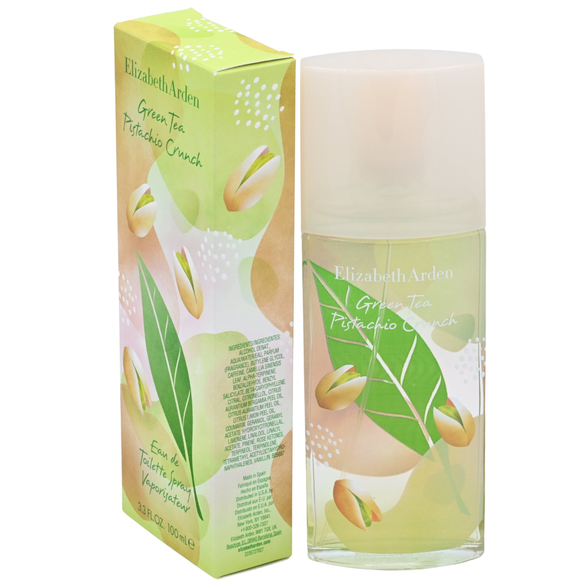 Elizabeth Arden Green Tea Pistachio Crunch EDT Spray Women 3.4 oz New Box