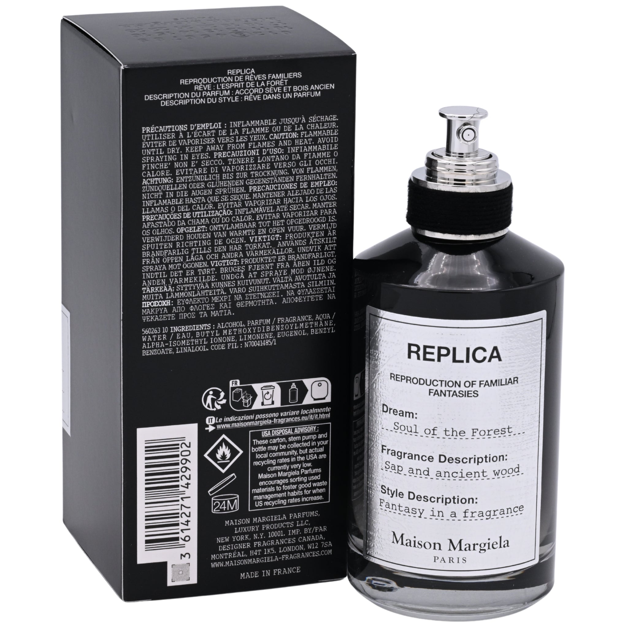 Maison Margiela REPLICA Soul of the Forest Eau de Parfum Spray Unisex 3.4 oz (New Retail Box)