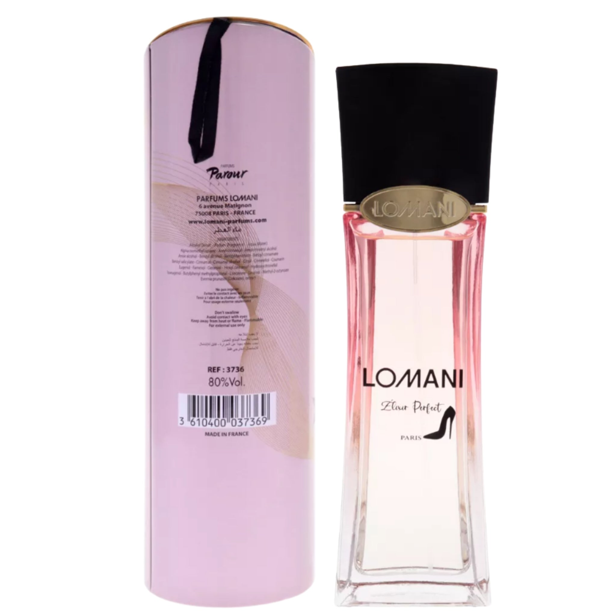 Lomani Elixir Perfect Eau de Parfum (EDP) Spray for Women 3.3 oz / 100 ml