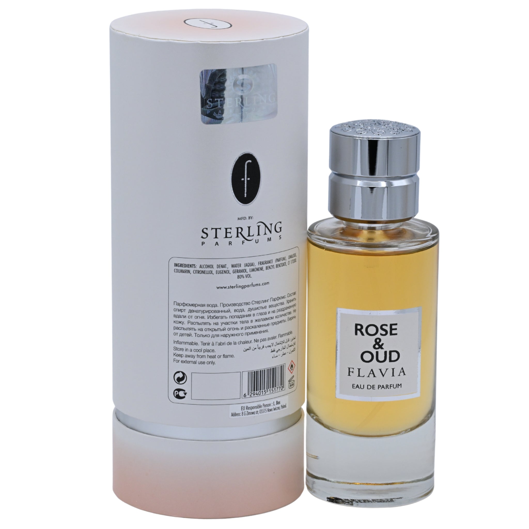 Flavia Rose & Oud Eau de Parfum Spray for Women 3.0 oz (90 ml)