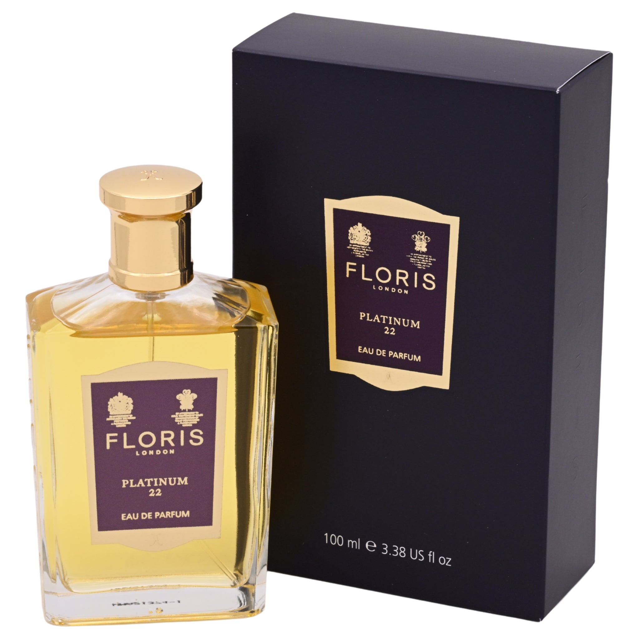Floris Platinum 22 Eau de Parfum Spray Unisex 3.4 oz (100 ml) New Retail Box