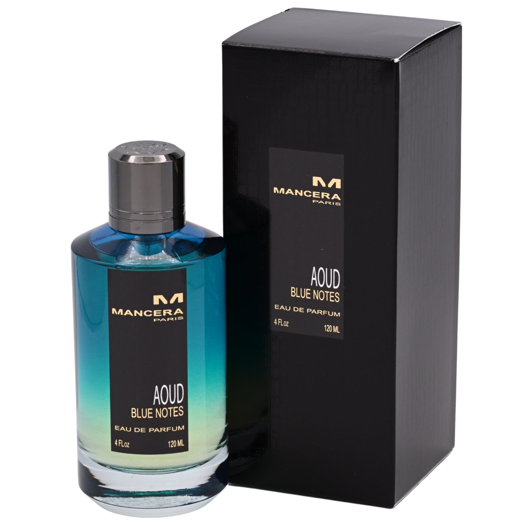 Mancera Aoud Blue Notes Eau de Parfum (EDP) Unisex Spray 4.0 oz / 120 ml, Made in France