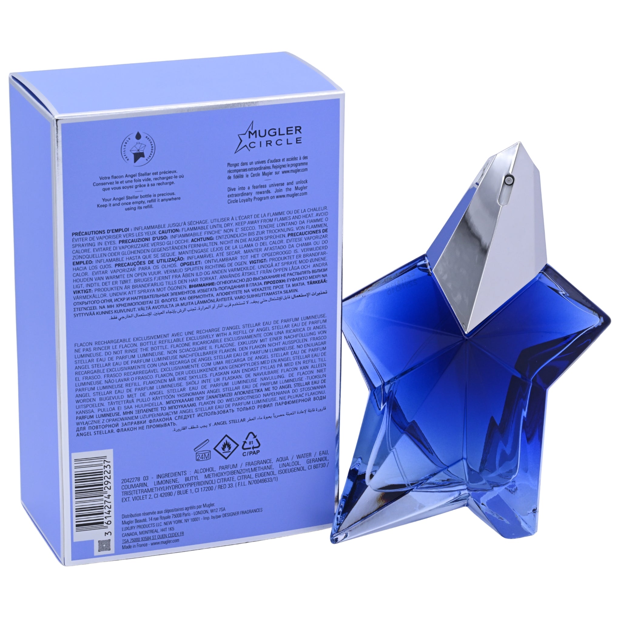 Thierry Mugler Angel Stellar Eau de Parfum Spray for Women 3.3/3.4 oz (100 ml) New Retail Box