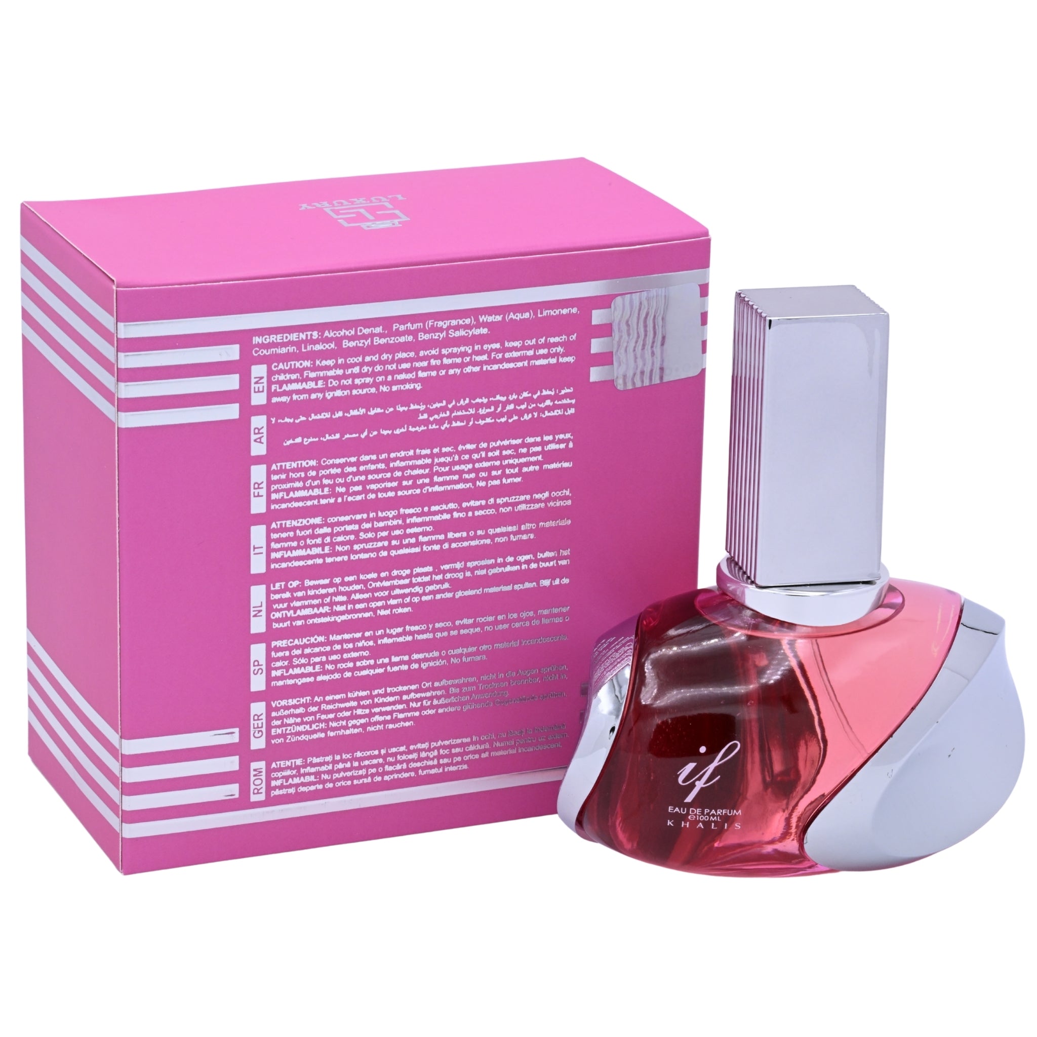 Khalis If New Luxury EDP Spray Women 3.4 oz 100ml New Box