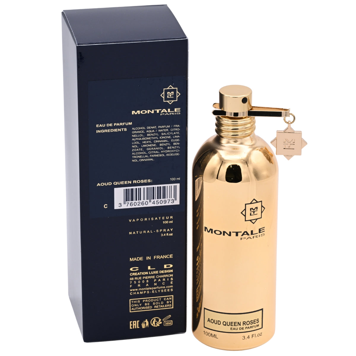 Aoud Queen Roses by Montale perfume for women EDP 3.3 / 3.4 oz New In Box