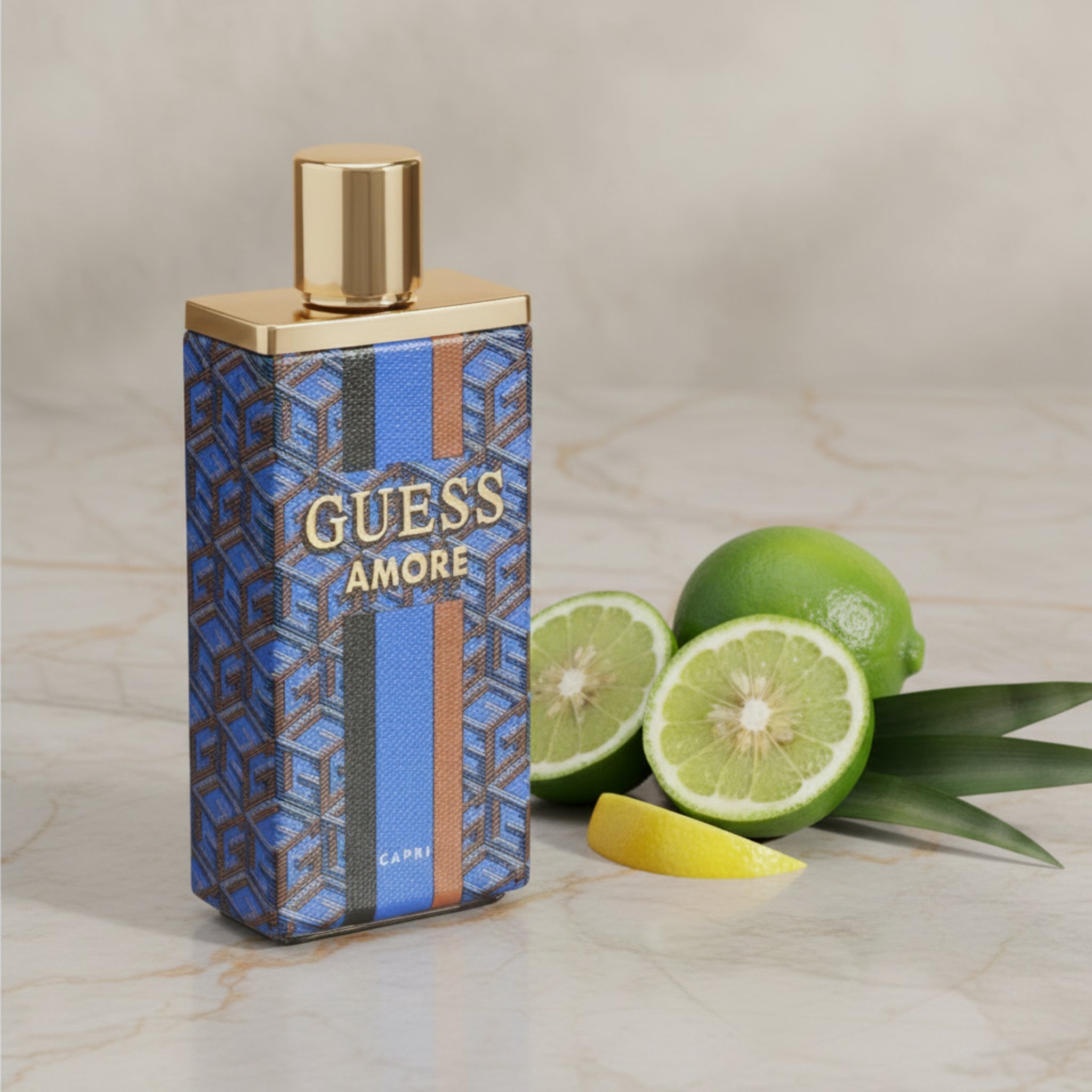 Guess Amore Capri Eau de Toilette (EDT) Unisex Spray 3.4 oz New in Retail Box