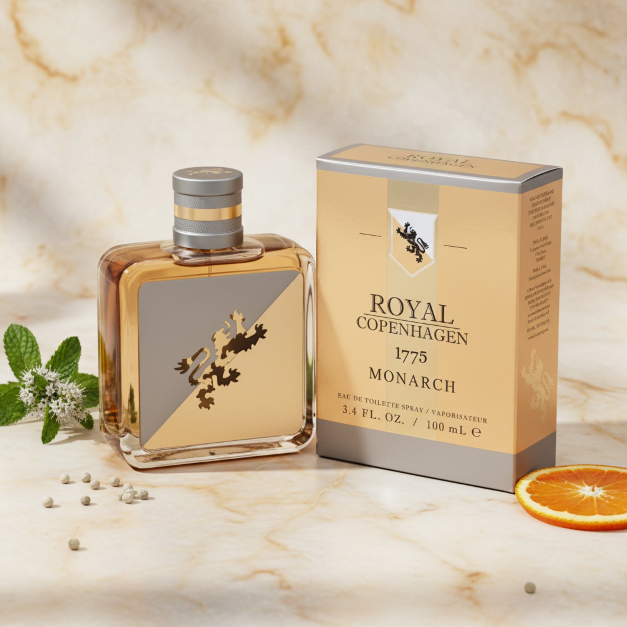 Royal Copenhagen 1775 Monarch EDT Spray Men 3.4 oz 100ml