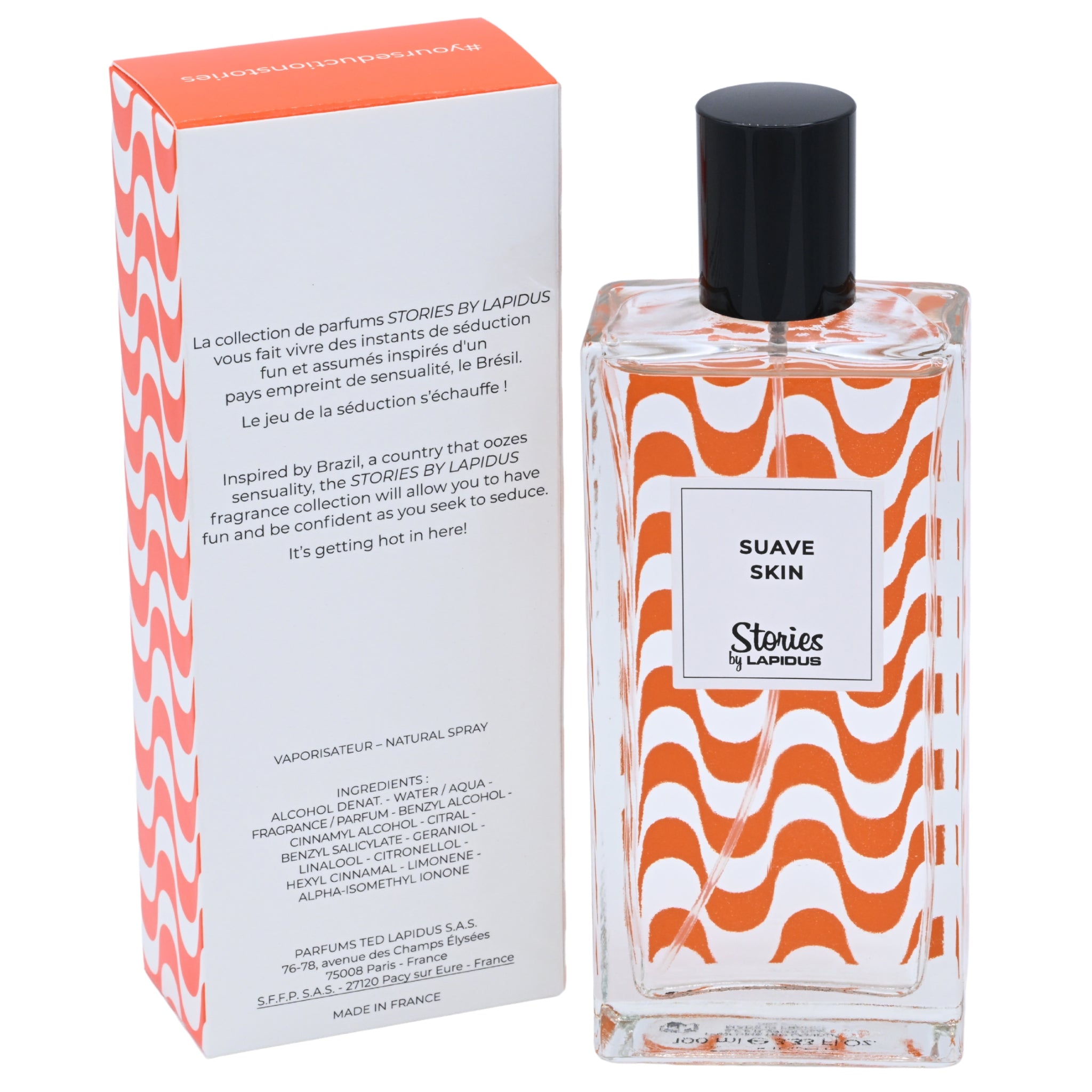 Lapidus Suave Skin Stories EDT Spray Women 3.33 oz 100ml New Box