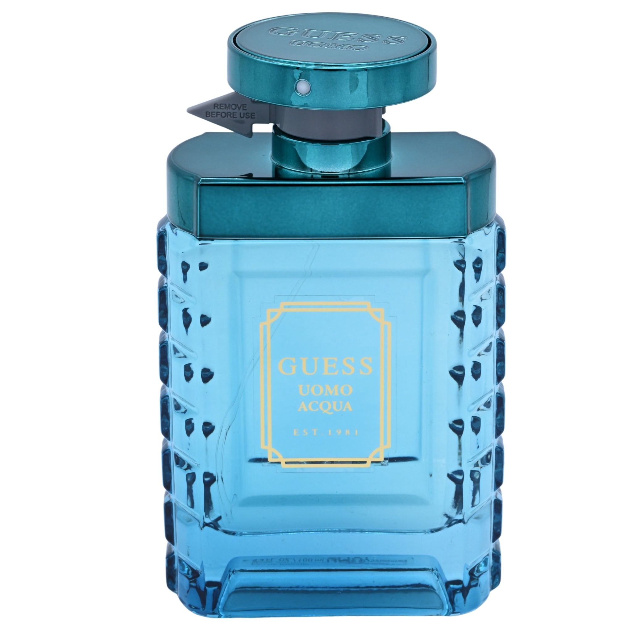 Guess Uomo Acqua Eau de Toilette Spray for Men 3.4 oz (New in Retail Box)