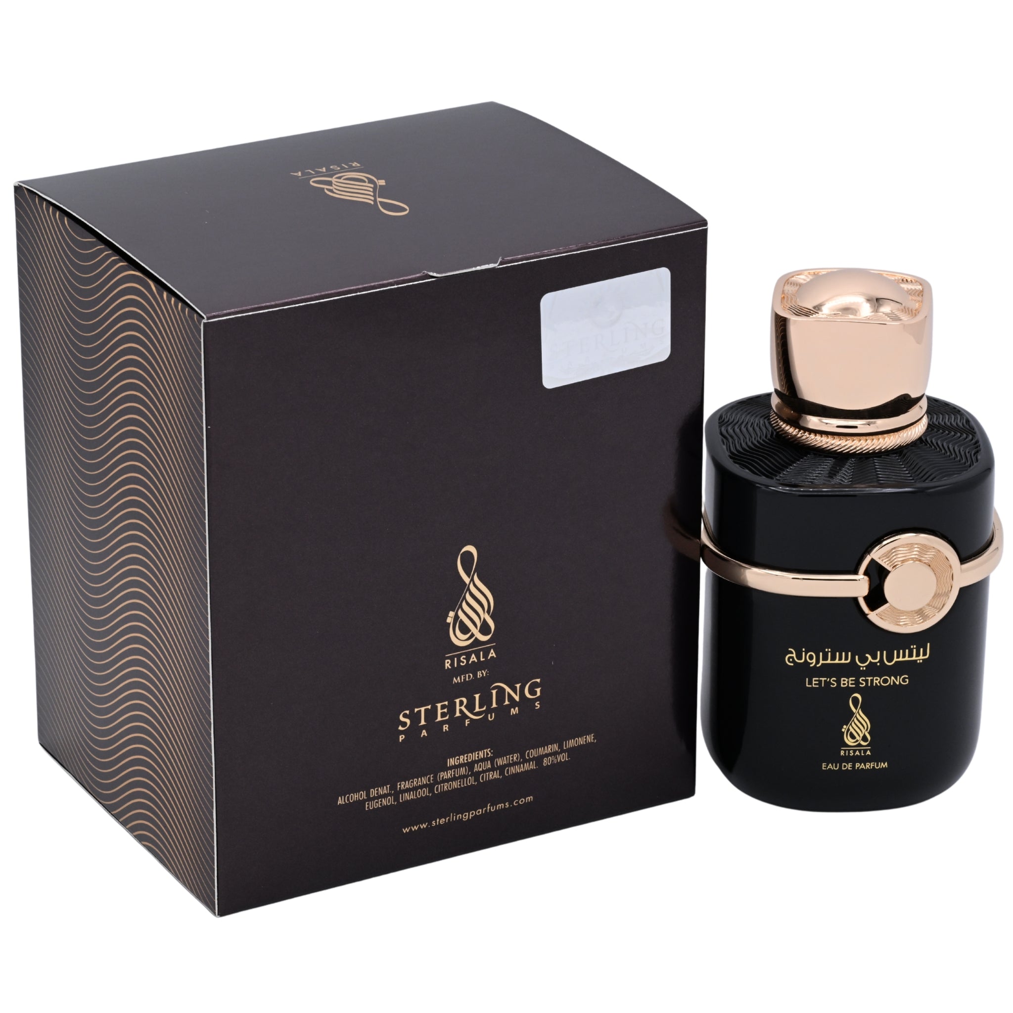 Risala Let's Be Strong Eau de Parfum Spray for Men 3.4 oz (100 ml)