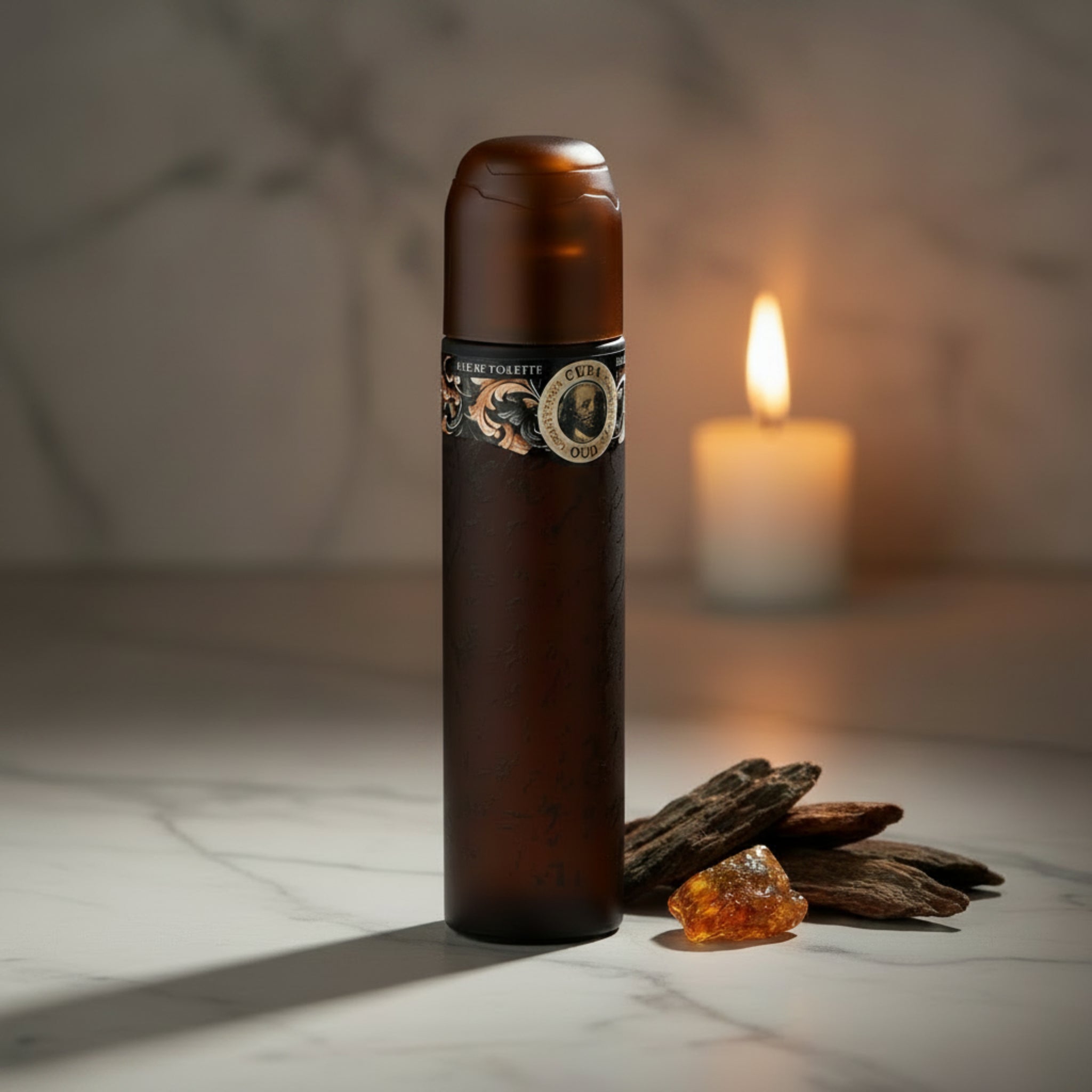 Cuba Oud by Cuba Eau de Toilette Spray for Men 3.3 oz (New in Can)