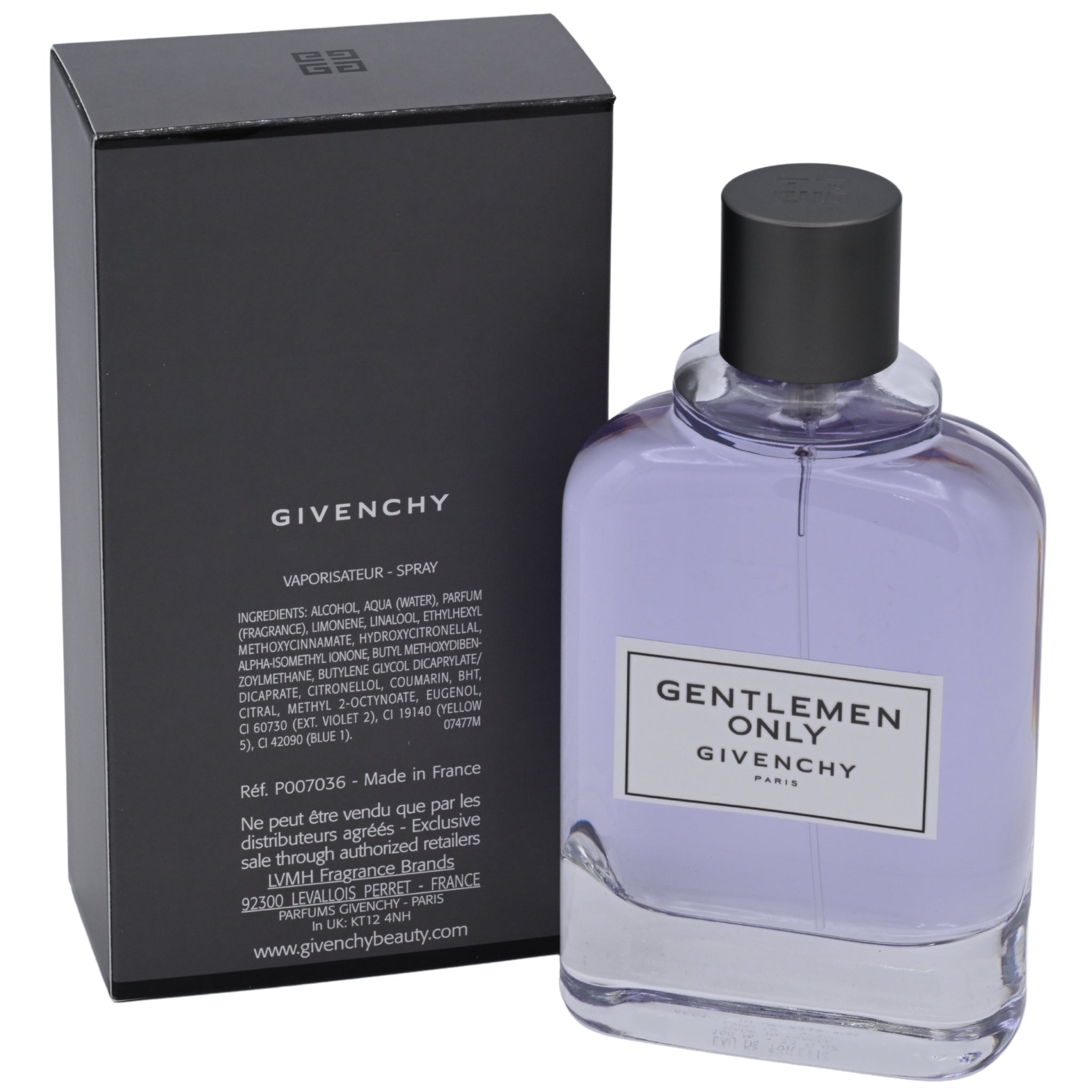 GENTLEMEN ONLY by Givenchy Cologne 3.3 / 3.4 oz EDT Cologne For Men New in Box