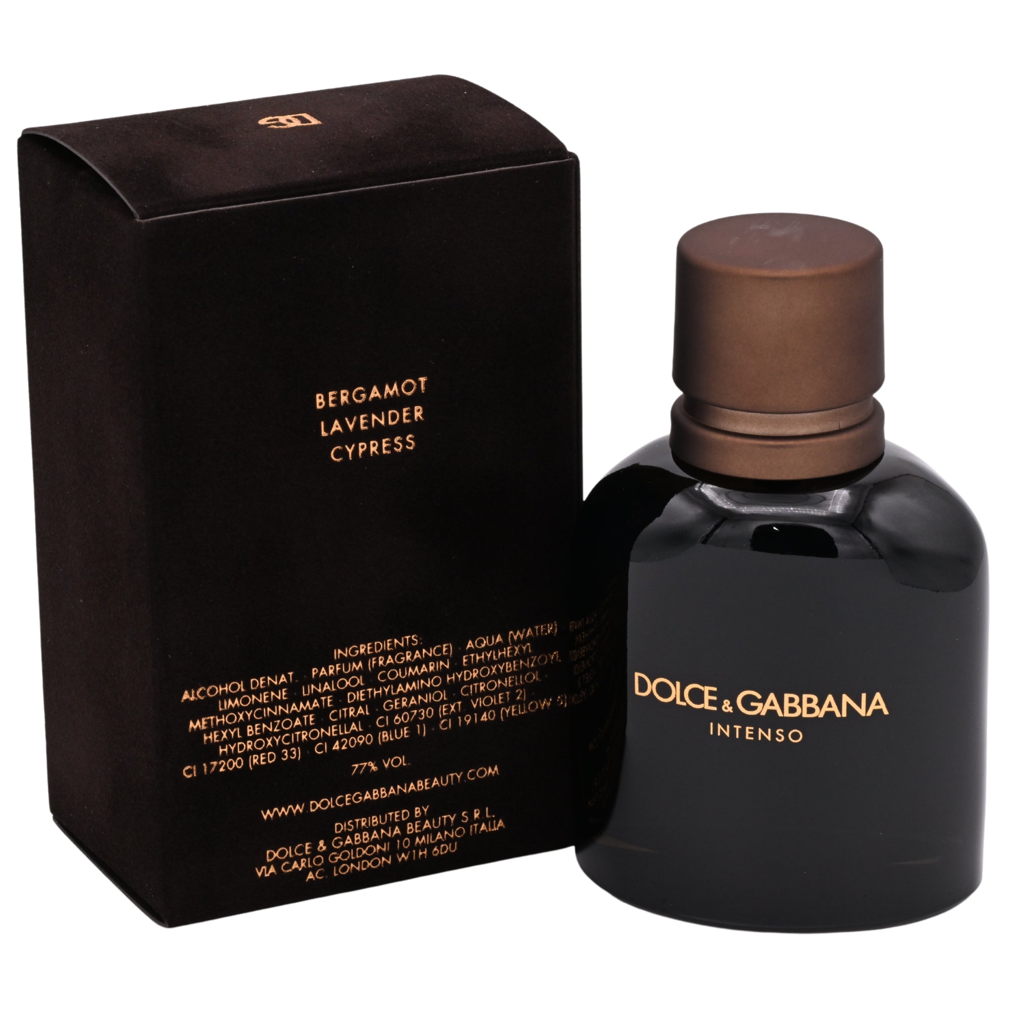 Dolce & Gabbana Pour Homme Intenso cologne EDP 2.5 oz New in Box