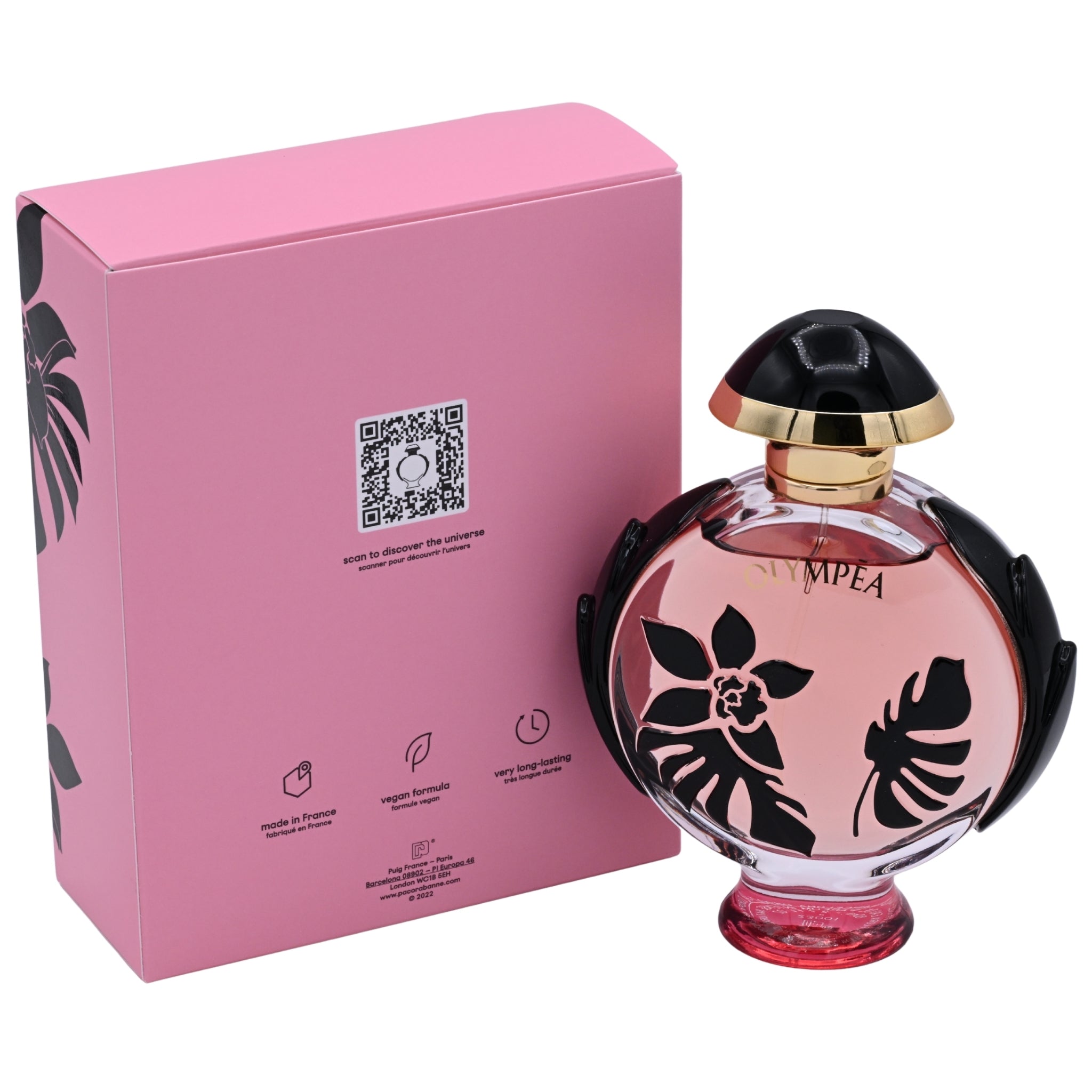 Paco Rabanne Olympea Flora EDP Intense Spray Women 2.7 oz New Box