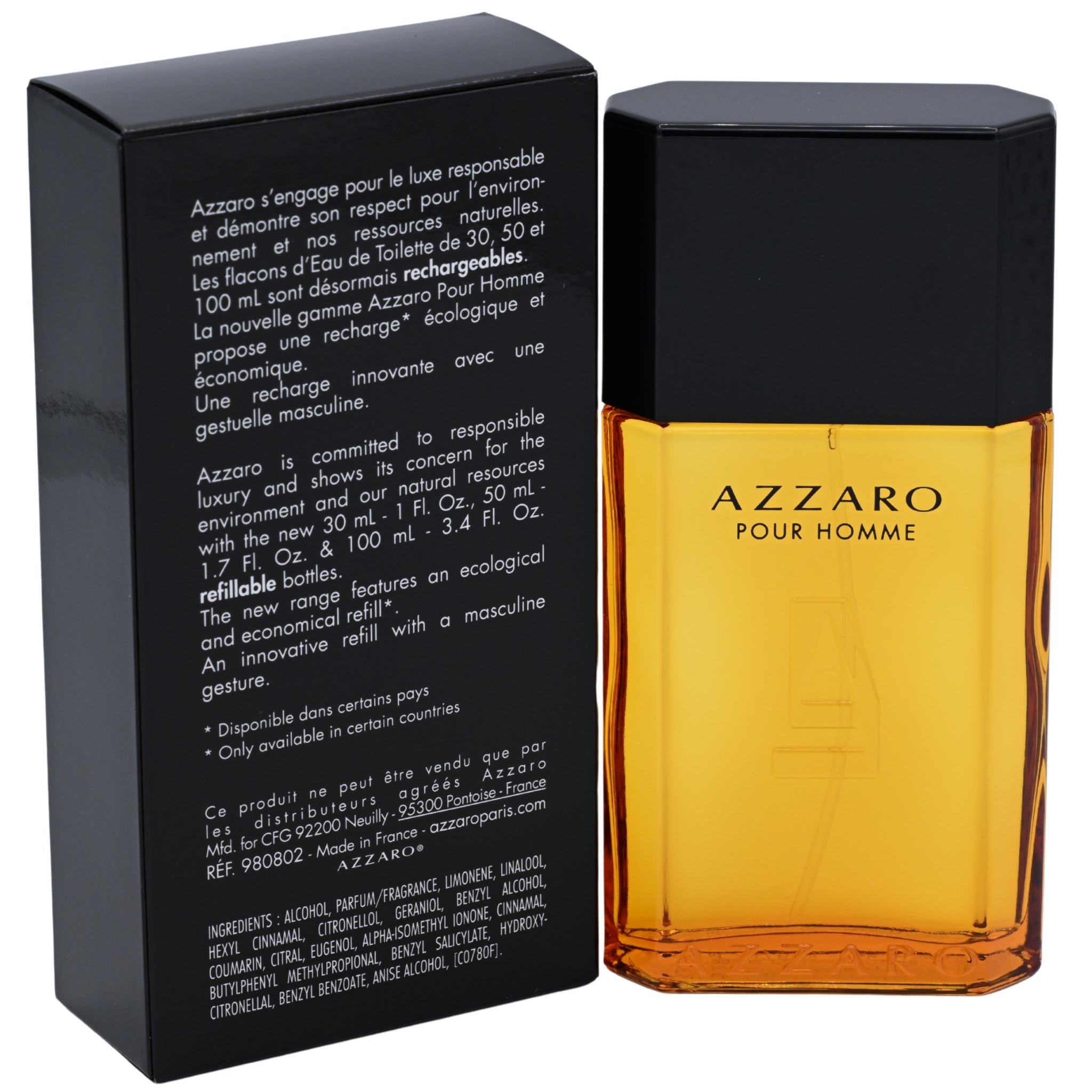 Azzaro Pour Homme Eau de Toilette Spray for Men 1.7 fl oz