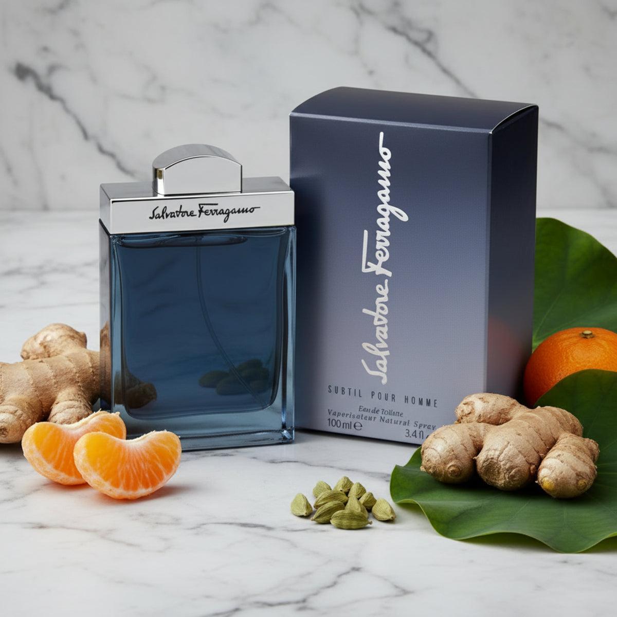 SALVATORE Ferragamo SUBTIL Pour Homme Cologne 3.3 / 3.4 oz New in Box