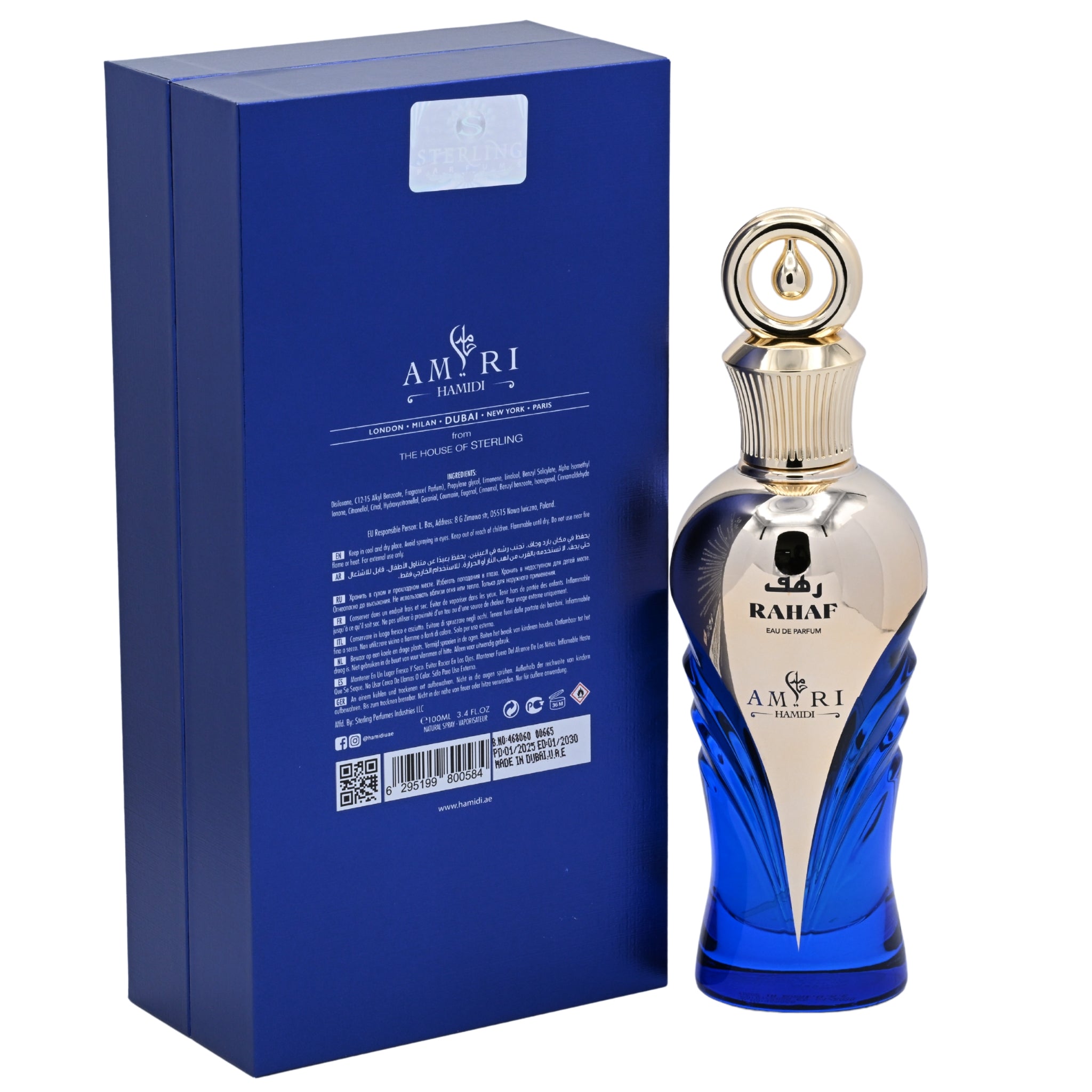 Hamidi Rahaf Eau de Parfum (EDP) Spray Unisex 3.4 oz / 100 ml New Retail Box