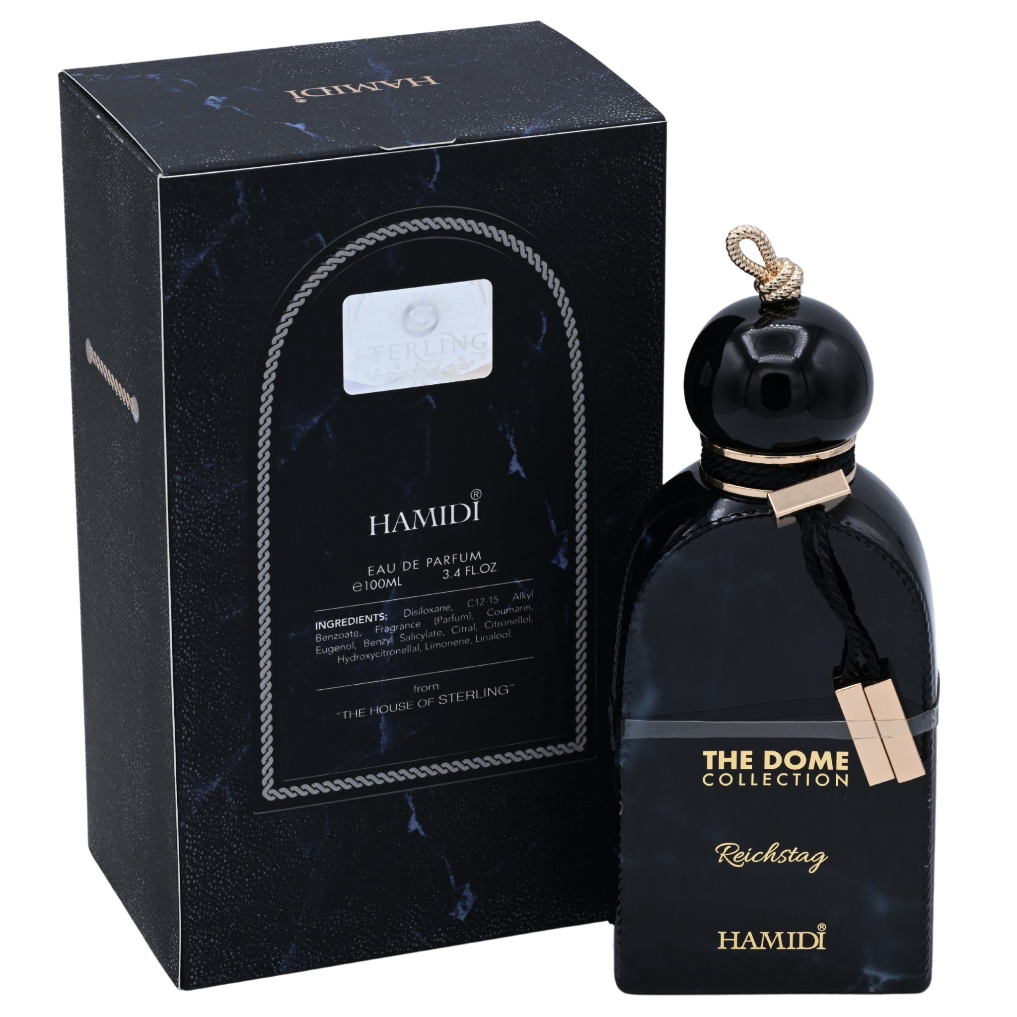 Hamidi The Dome Collections Reichstag EDP Spray Unisex 3.4 oz New Box