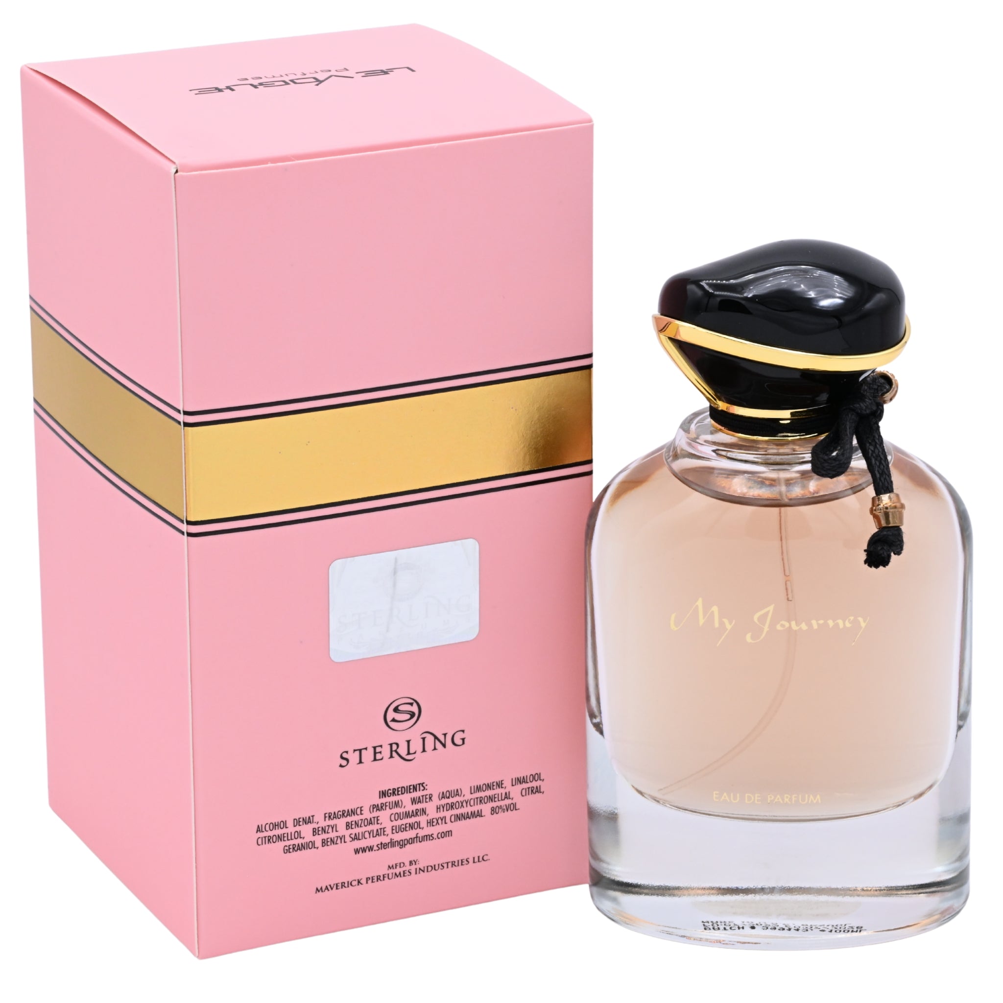 Le Vogue My Journey EDP Spray, Unisex, 3.4 oz 100ml New Box