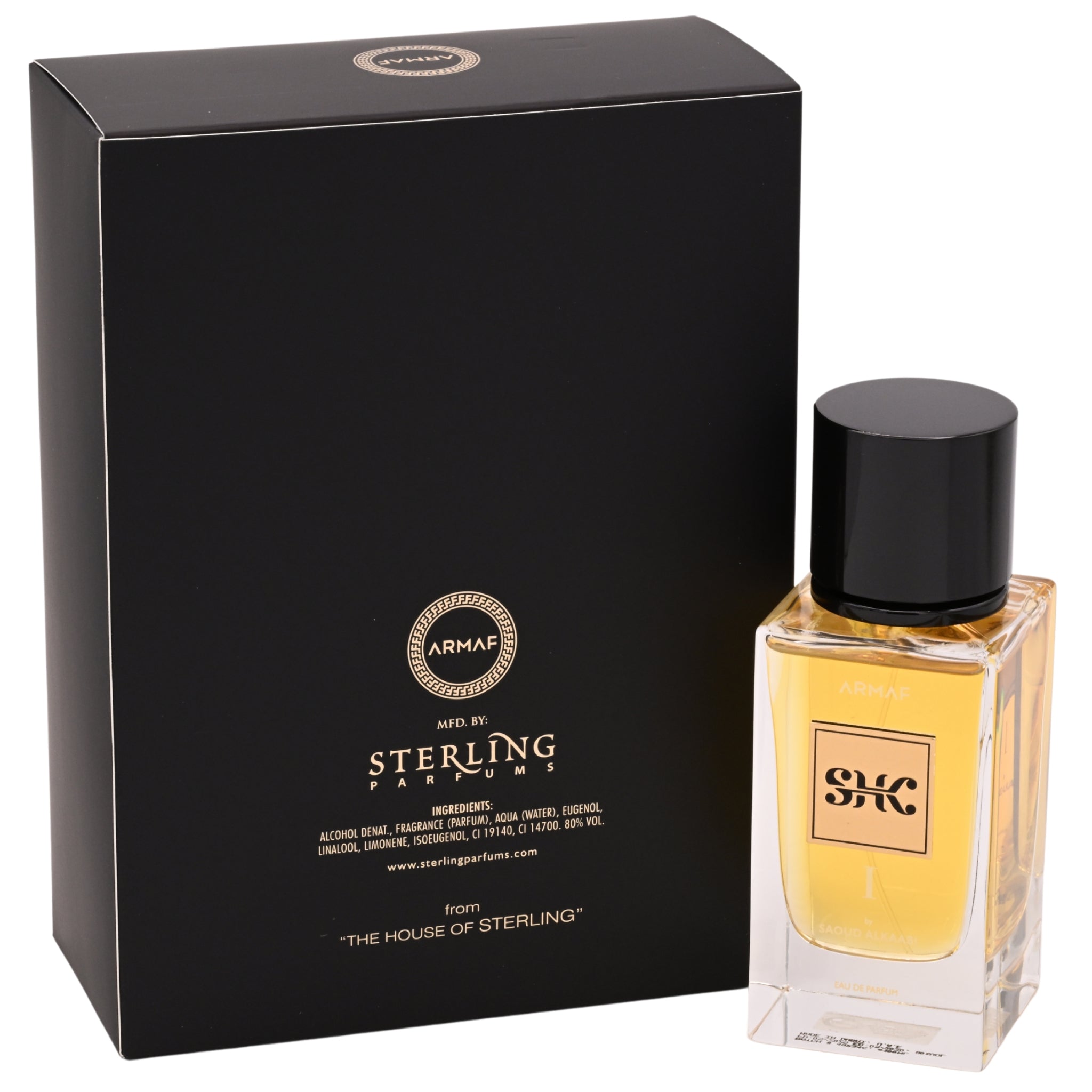 Armaf SHK I by Saoud AlKaabi Eau de Parfum Spray for Men 3.4 oz by Sterling Perfumes