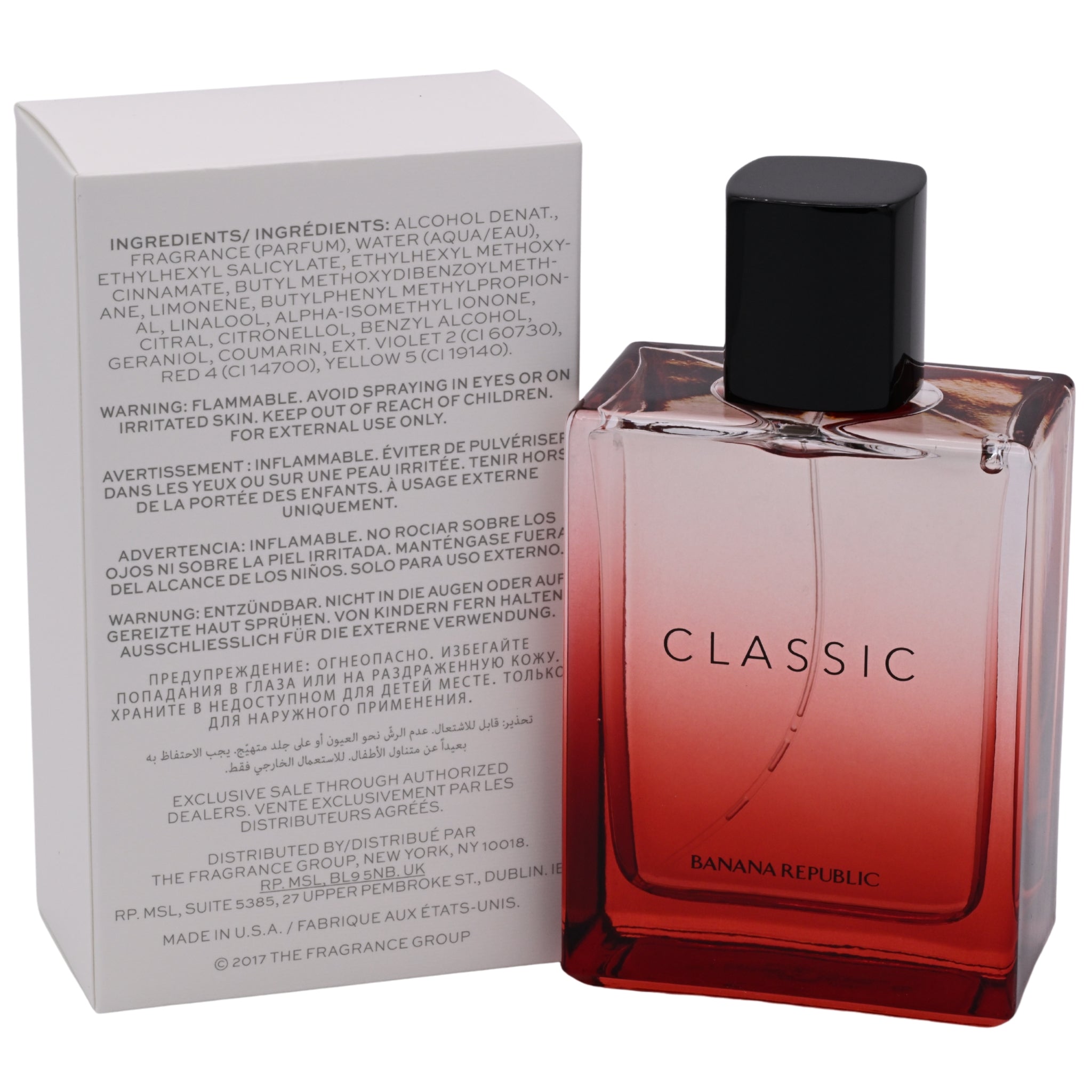 Banana Republic Classic Red Eau de Parfum (EDP) Spray Unisex 4.2 oz / 125 ml - Banana Republic