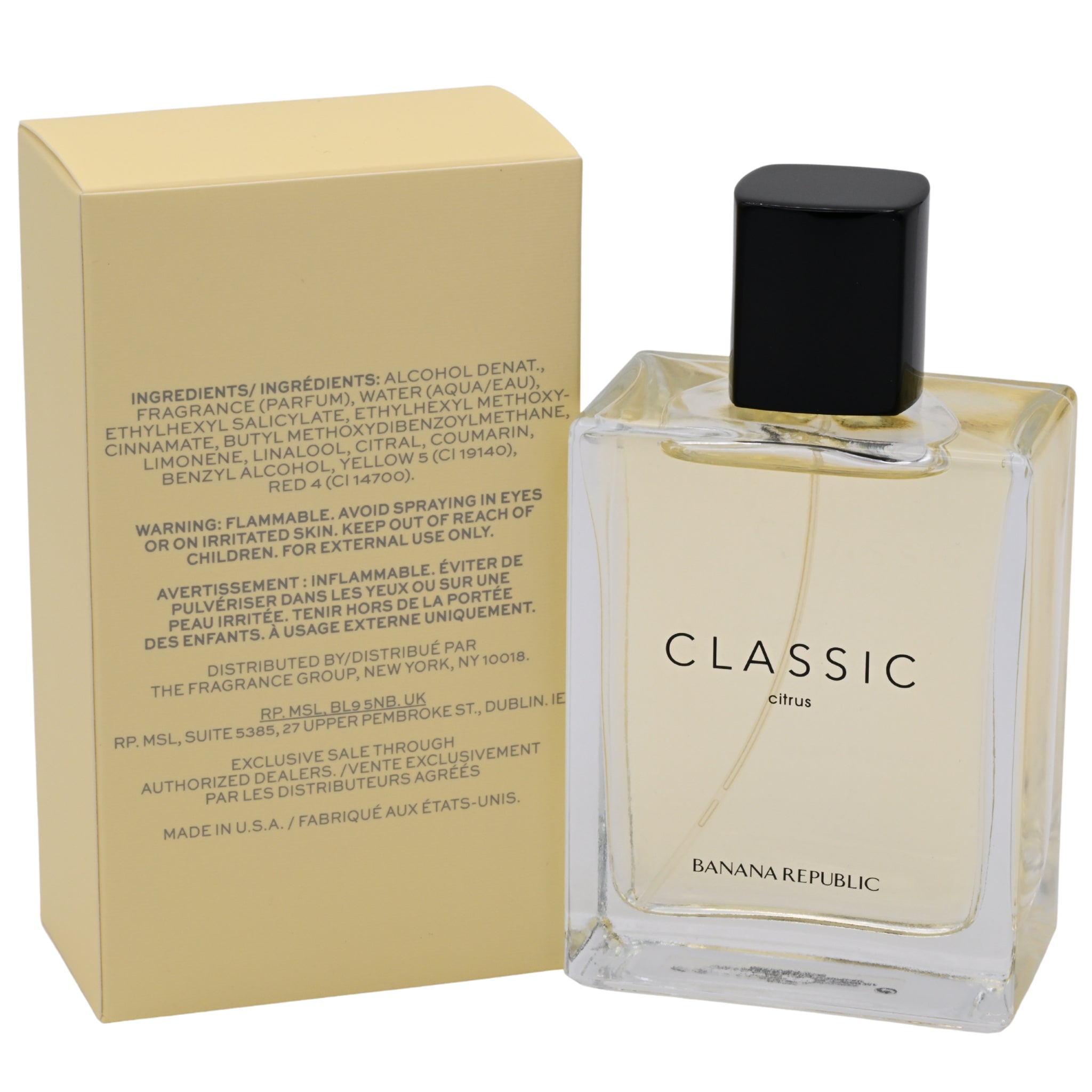 Banana Republic Classic Citrus Eau de Parfum Spray Unisex 4.2 oz (125 ml) New Retail Box
