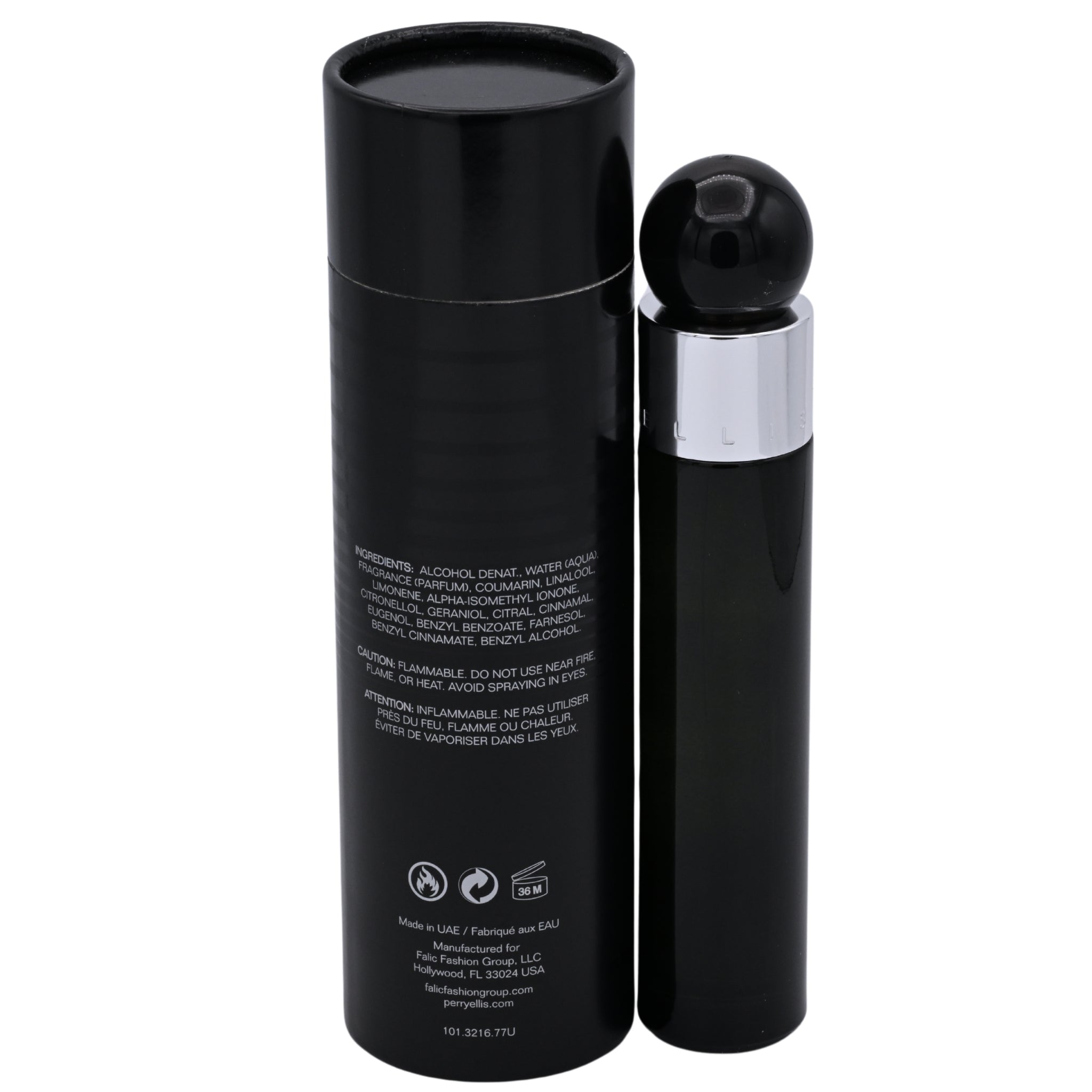 Perry Ellis 360° Black for Men Eau de Toilette Spray 1.7 oz by Perry Ellis